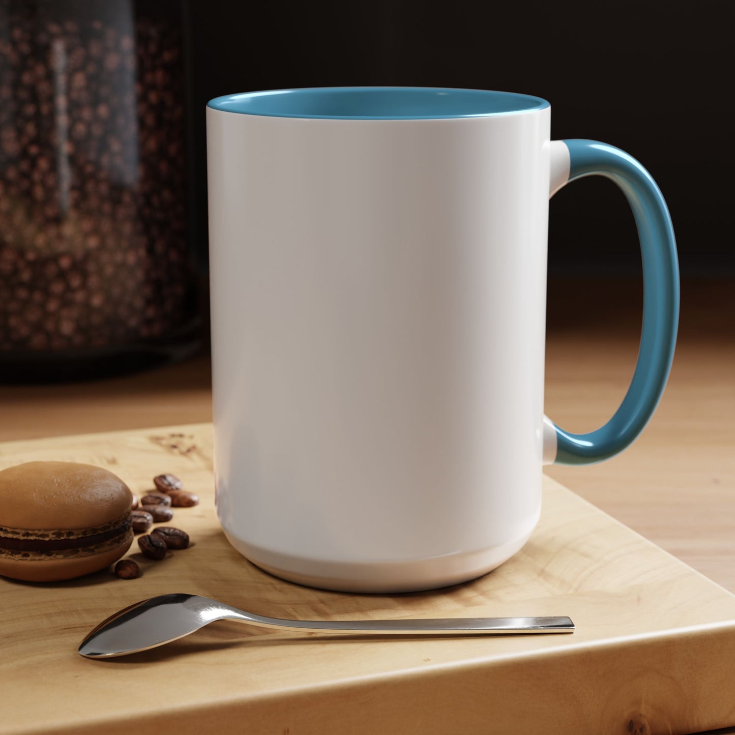 We Love You Mom Accent Coffee Mug (11, 15oz)