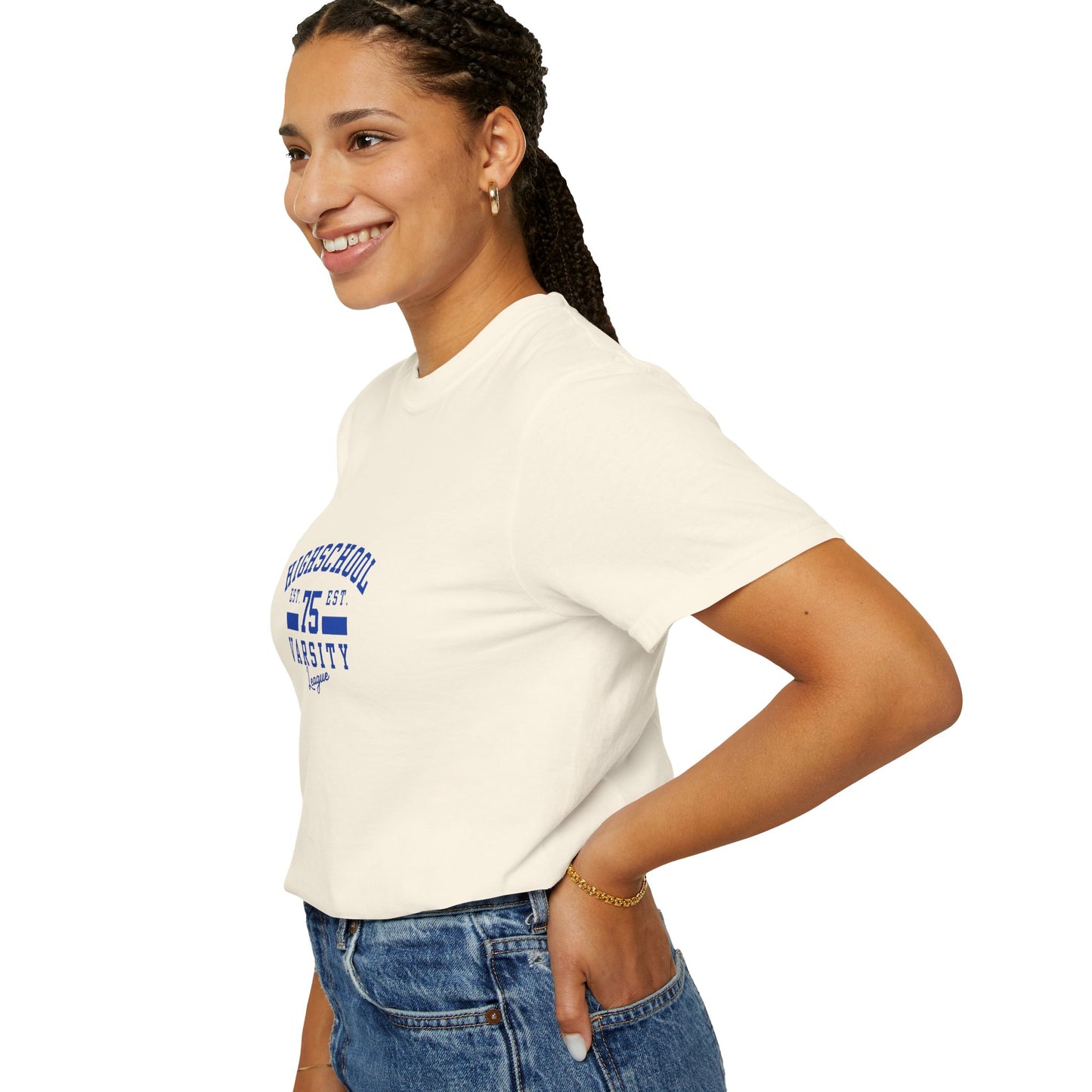 High School Varsity League Unisex Garment-Dyed T-shirt