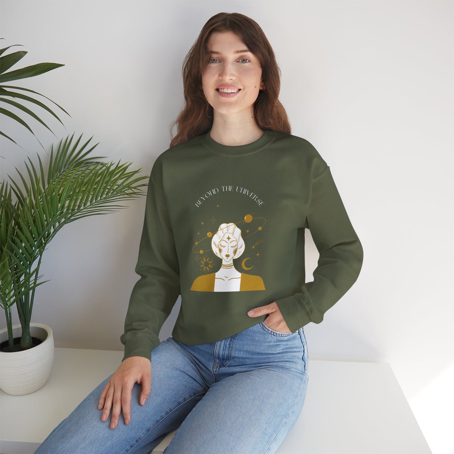 Beyond The Universe Women's Heavy Blend™ Crewneck Sweatshirt