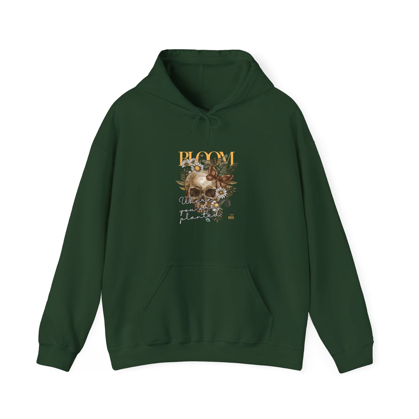 Bloom Where You Are Planted Unisex Heavy Blend™ Hooded Sweatshirt