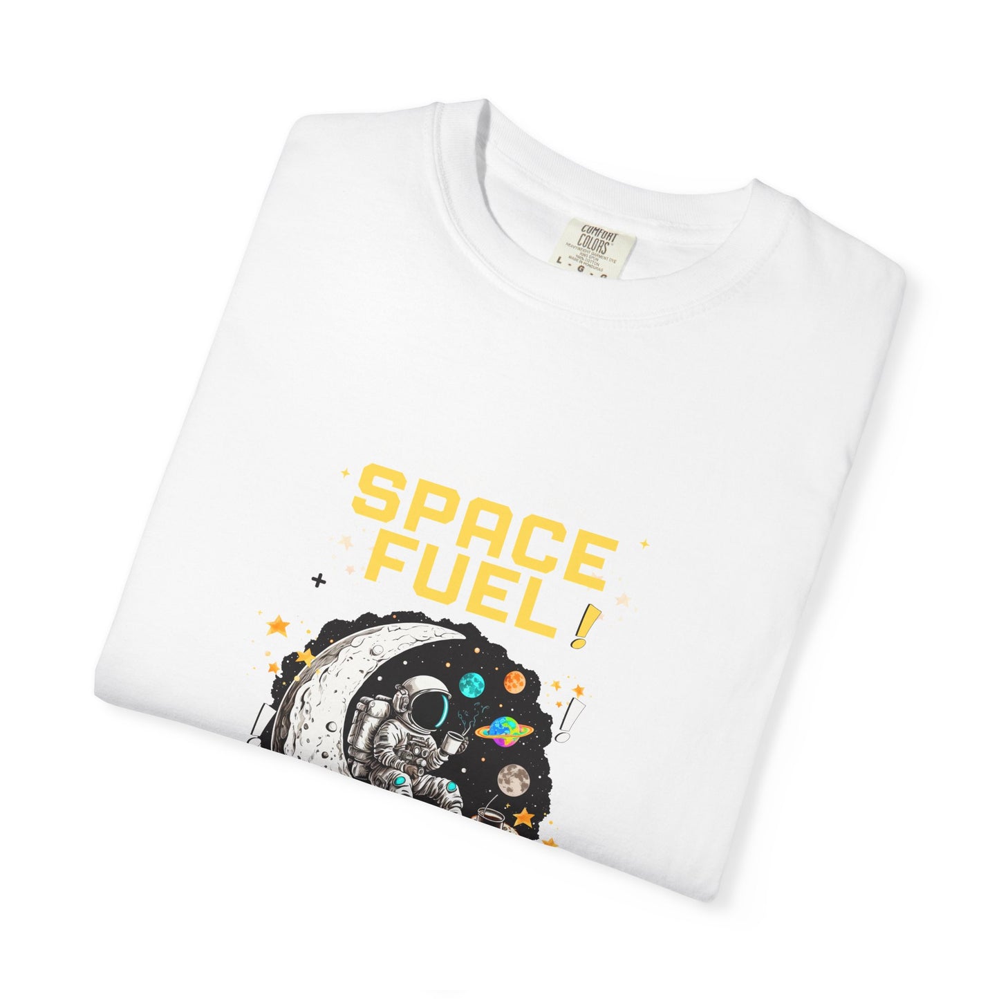 Space Fuel Unisex Garment-Dyed T-shirt