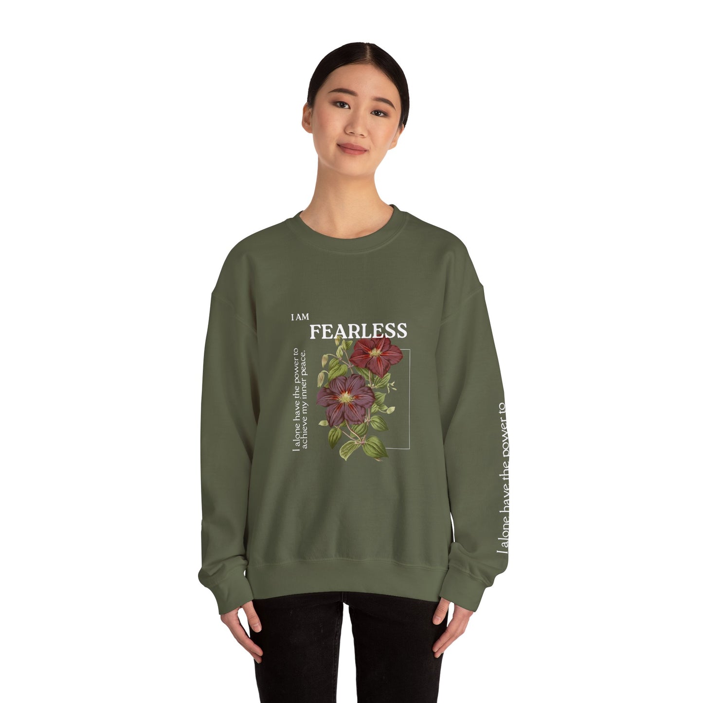 I Am Fearless Women's Heavy Blend™ Crewneck Sweatshirt