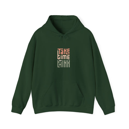 Take Time To Think Unisex Heavy Blend™ Hooded Sweatshirt