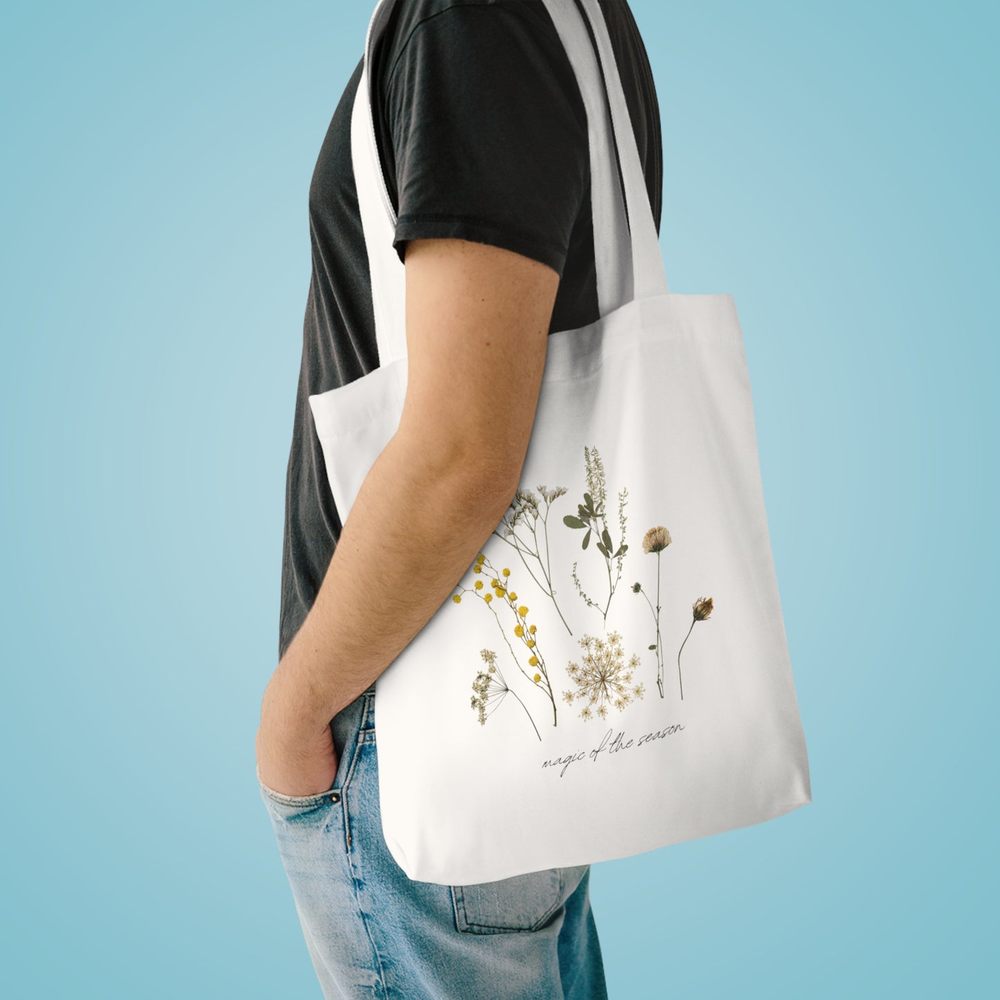 Magic of The Season Cotton Tote Bag