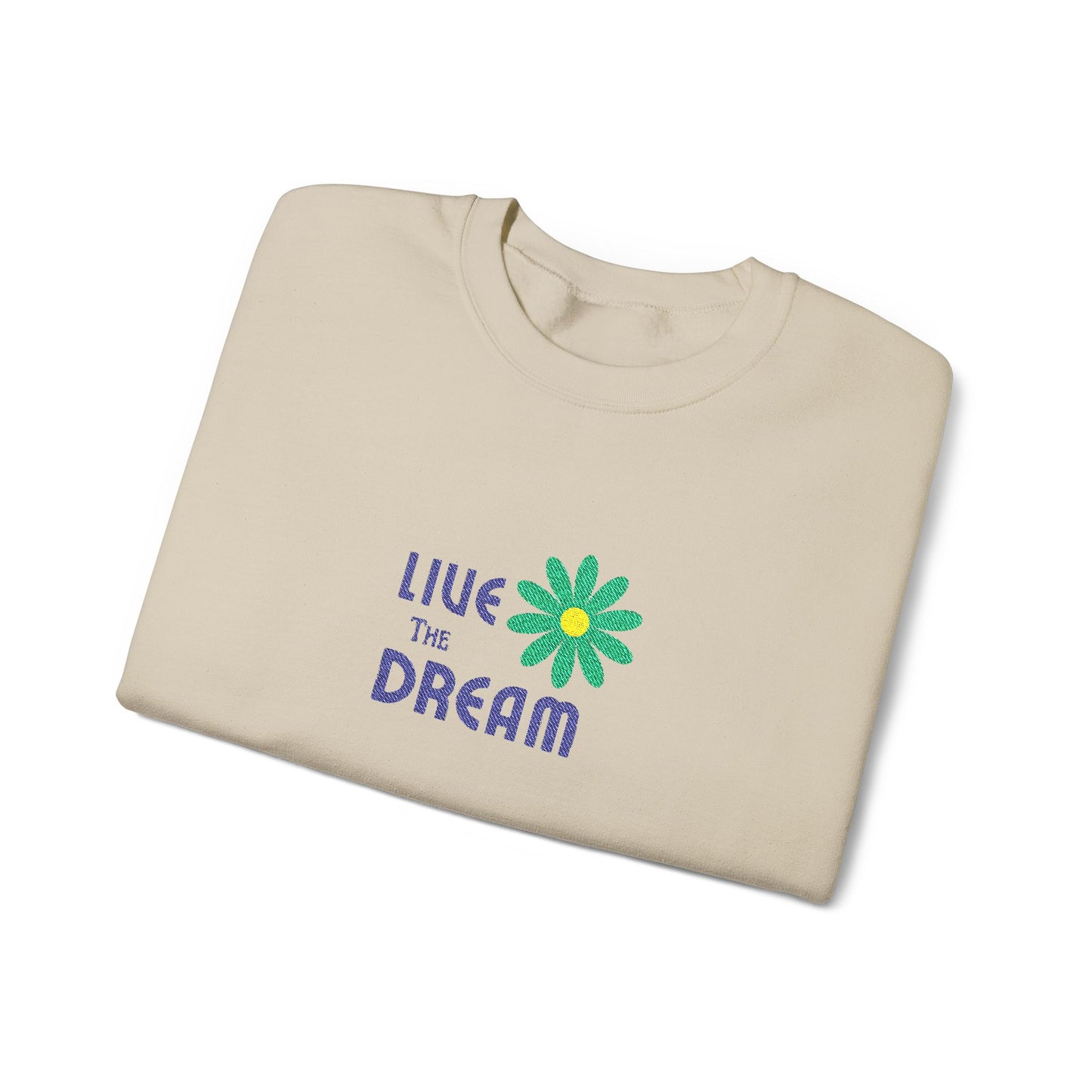 Live The Dream Unisex Heavy Blend™ Crewneck Sweatshirt