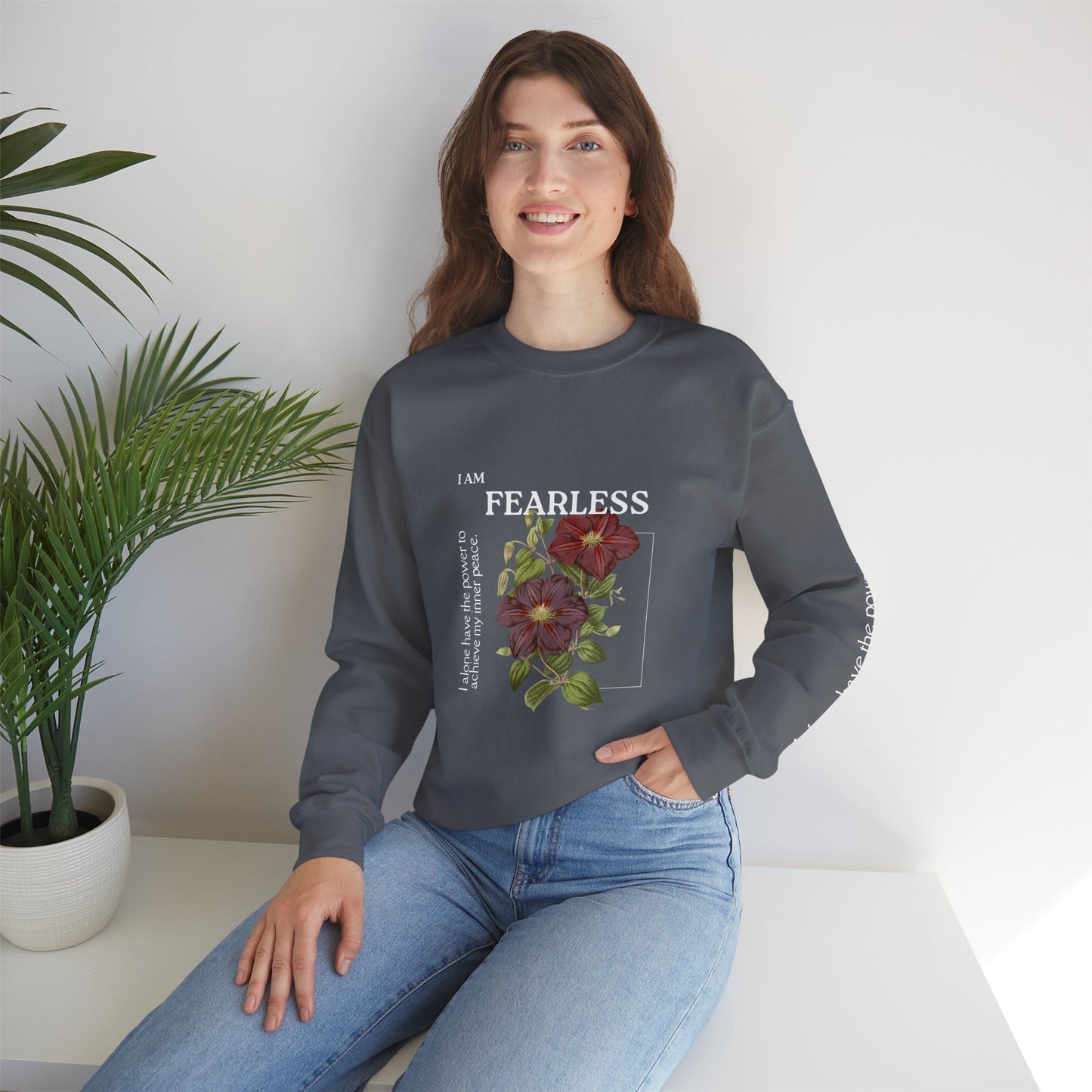 I Am Fearless Women's Heavy Blend™ Crewneck Sweatshirt