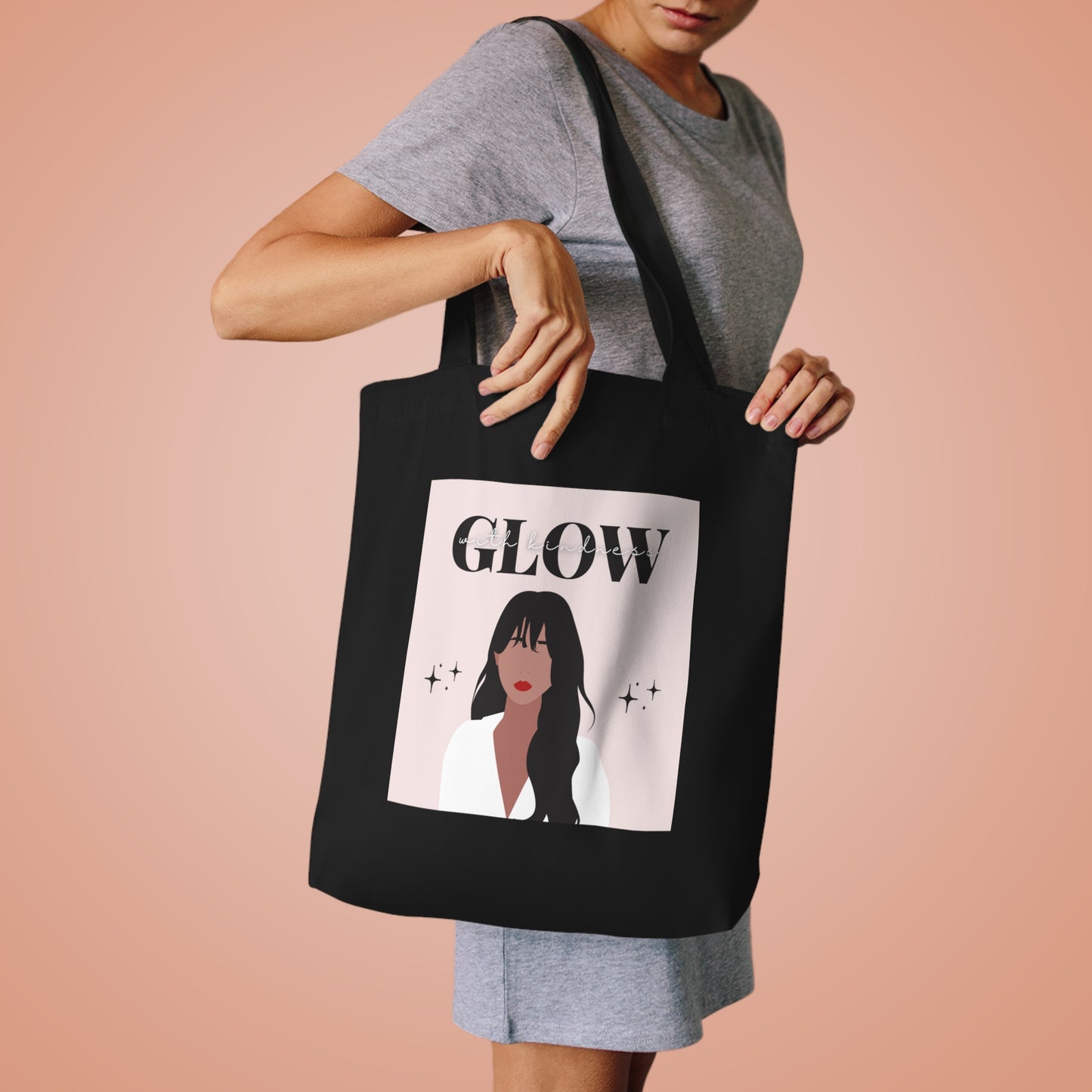 Glow Cotton Tote Bag