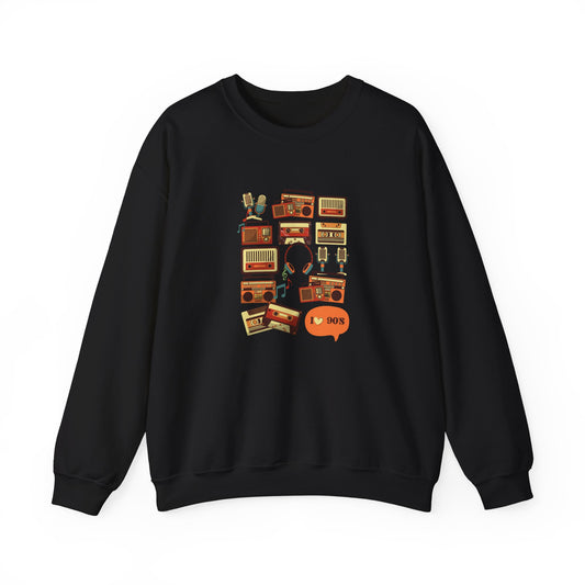 I Love 90's Unisex Heavy Blend™ Crewneck Sweatshirt