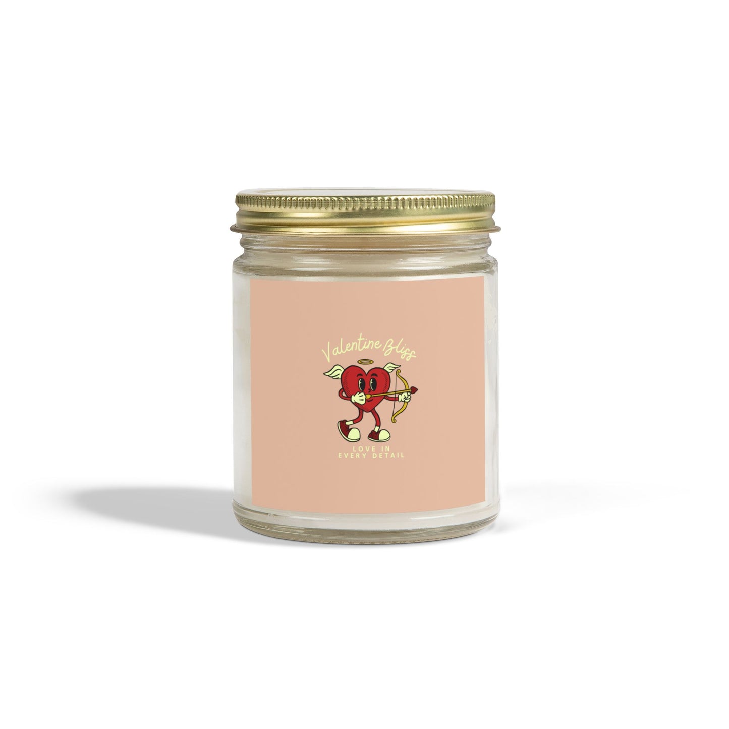 Cashmere Musk Scented , Coconut Apricot Wax Candle (9oz)