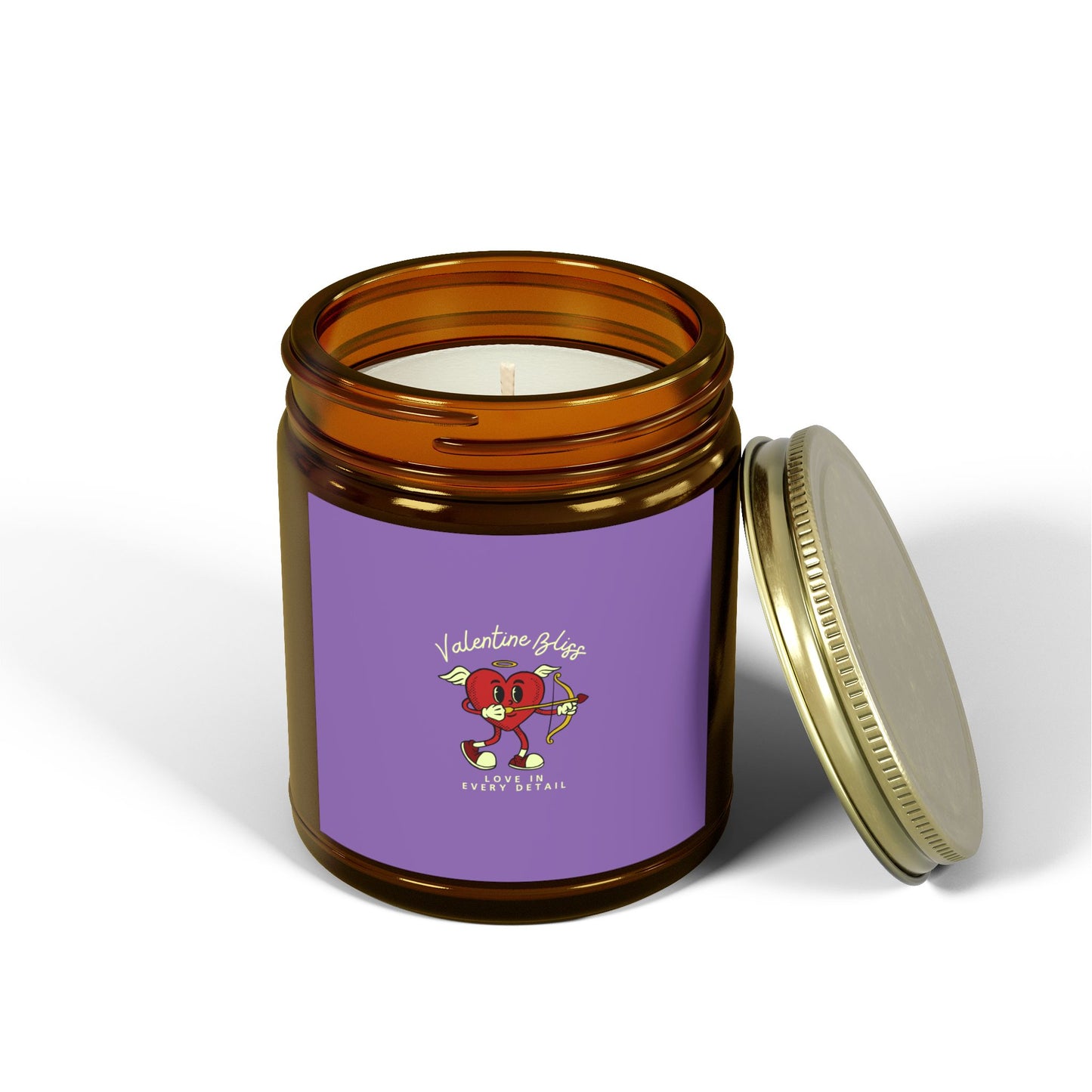 Lavender Scented, Coconut Apricot Wax Candle (9oz)