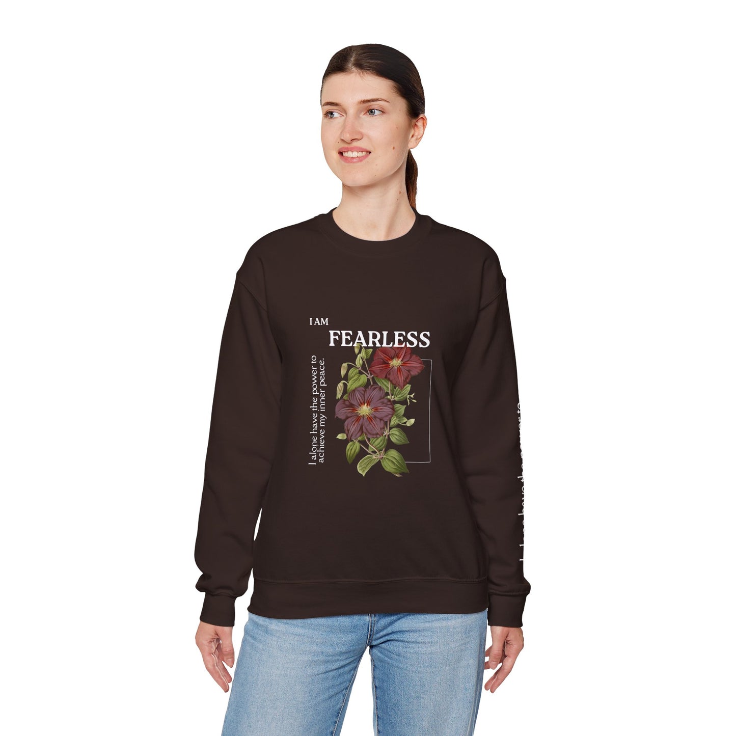 I Am Fearless Women's Heavy Blend™ Crewneck Sweatshirt