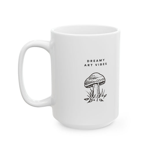 Dreamy Art Vibes Ceramic Mug, (11oz, 15oz)