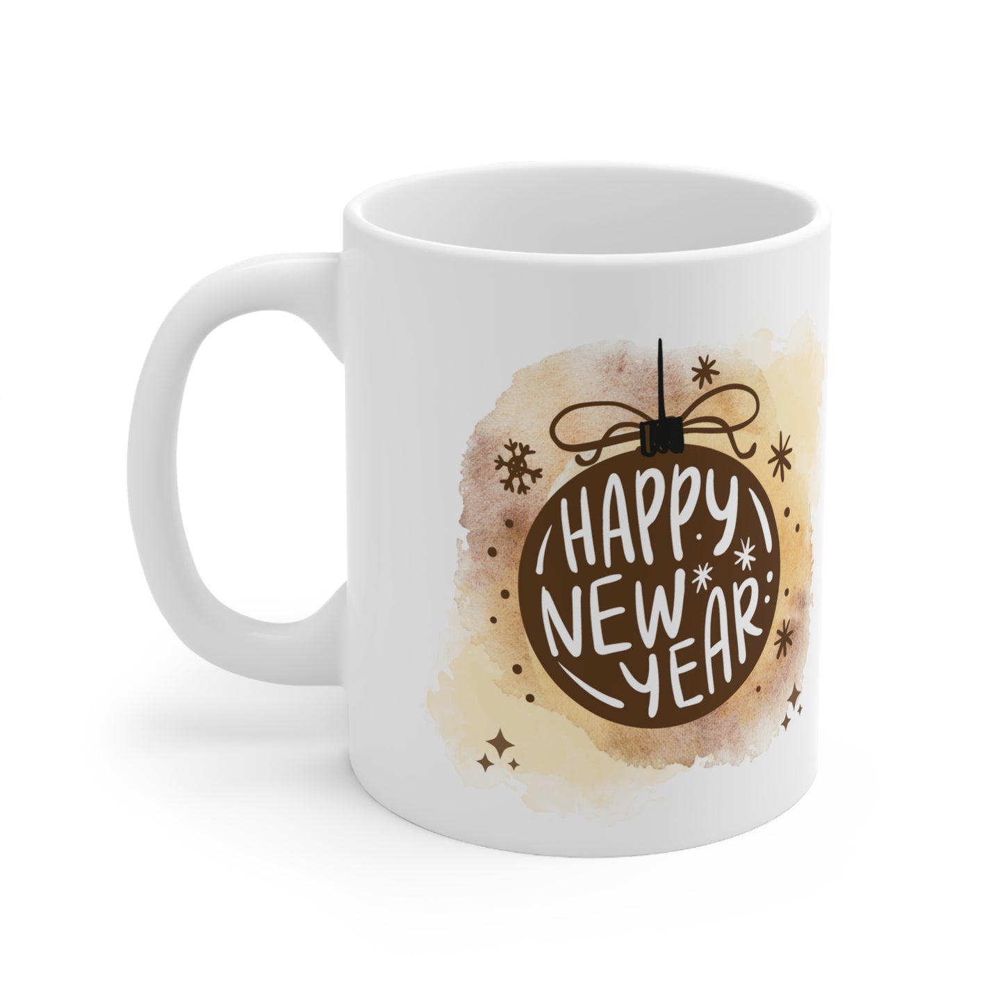 Happy New Year Ceramic Coffee Mug, 11oz