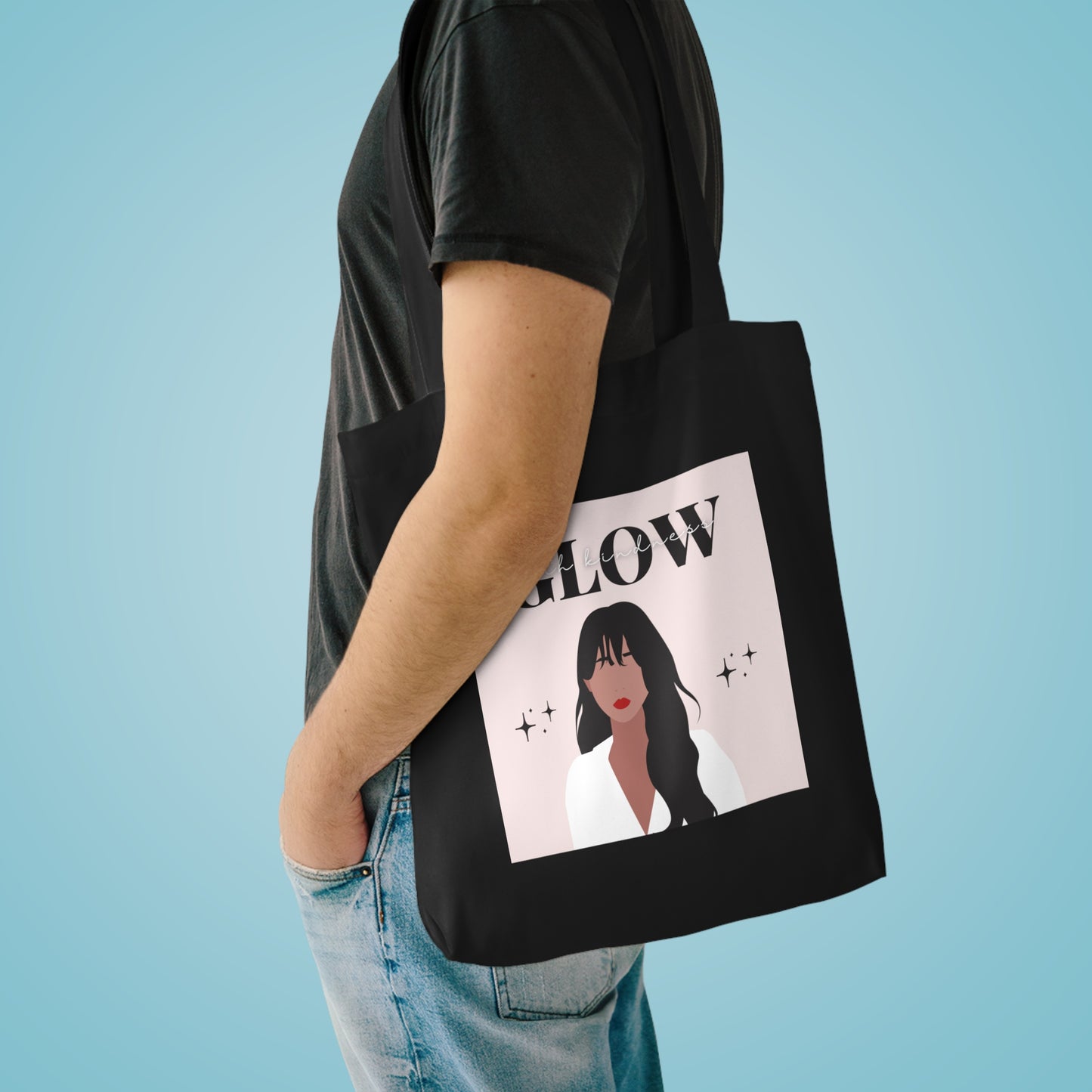 Glow Cotton Tote Bag