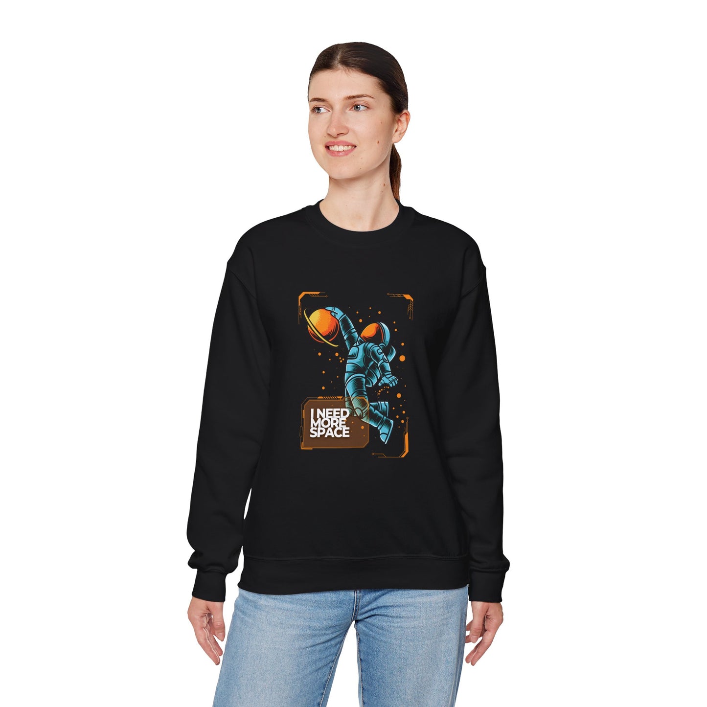 I Need More Space Unisex Heavy Blend™ Crewneck Sweatshirt