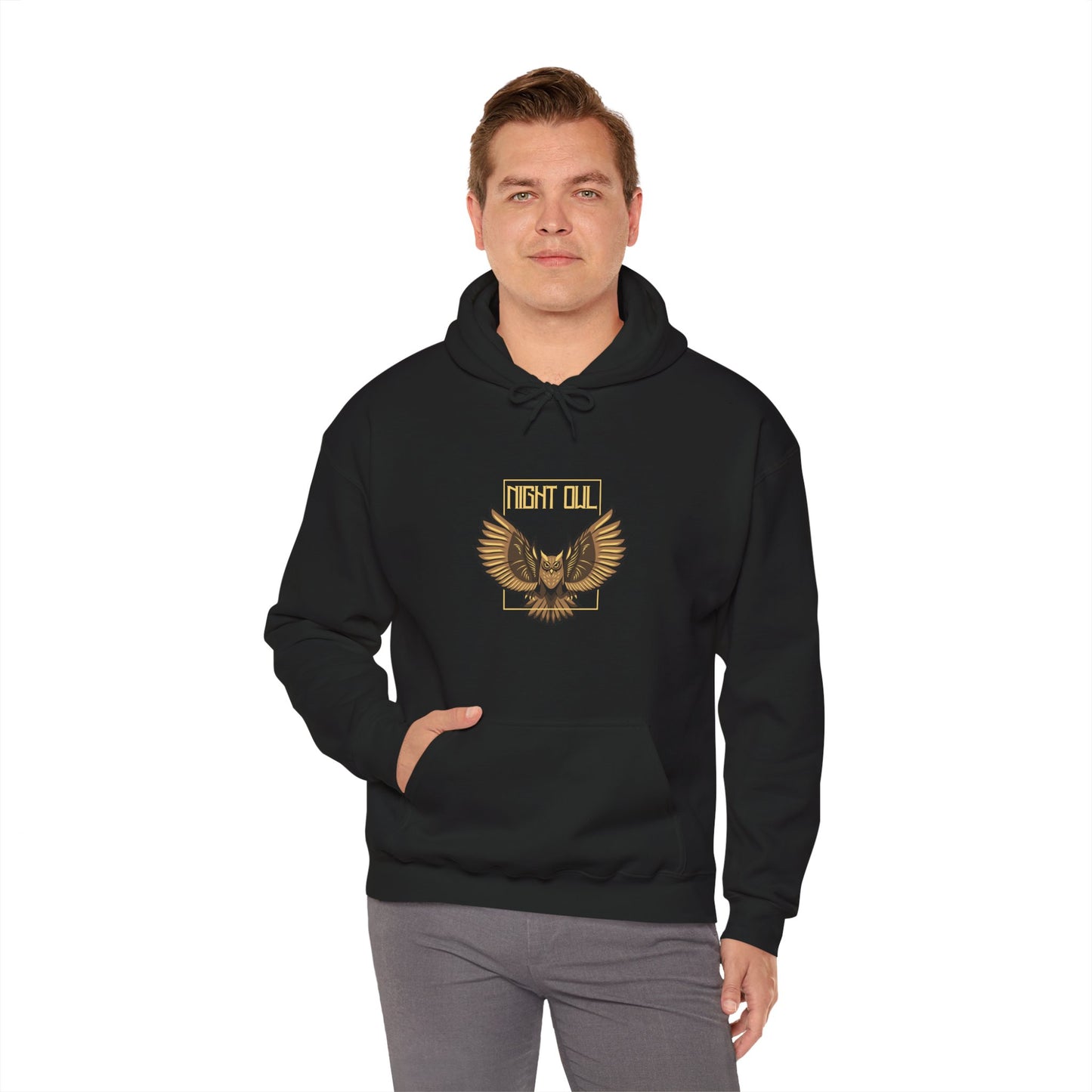 Night Owl Unisex Heavy Blend™ Hooded Sweatshirt