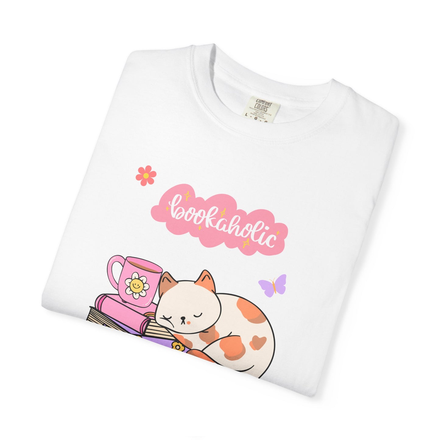 Bookaholic Unisex Garment-Dyed T-shirt