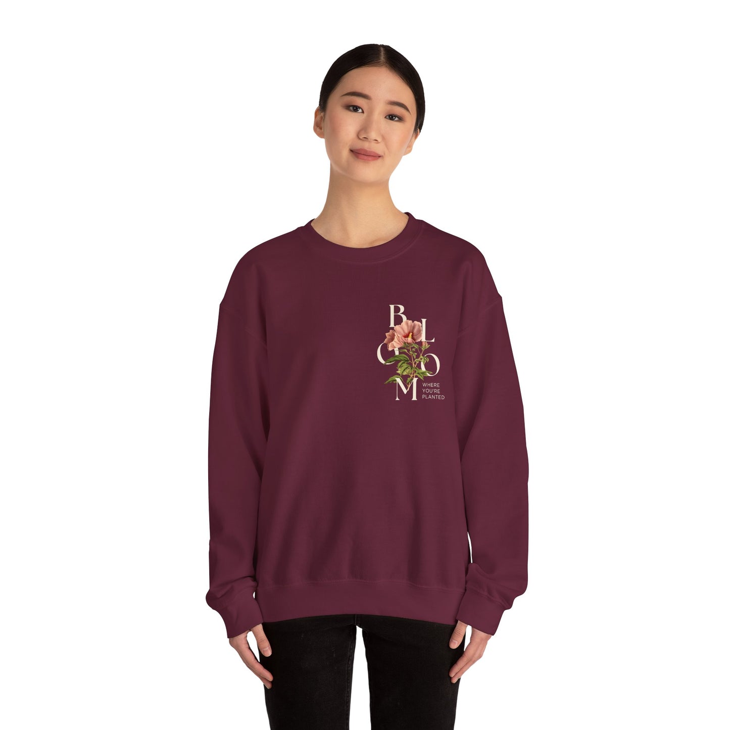 Bloom Women's Heavy Blend™ Crewneck Sweatshirt