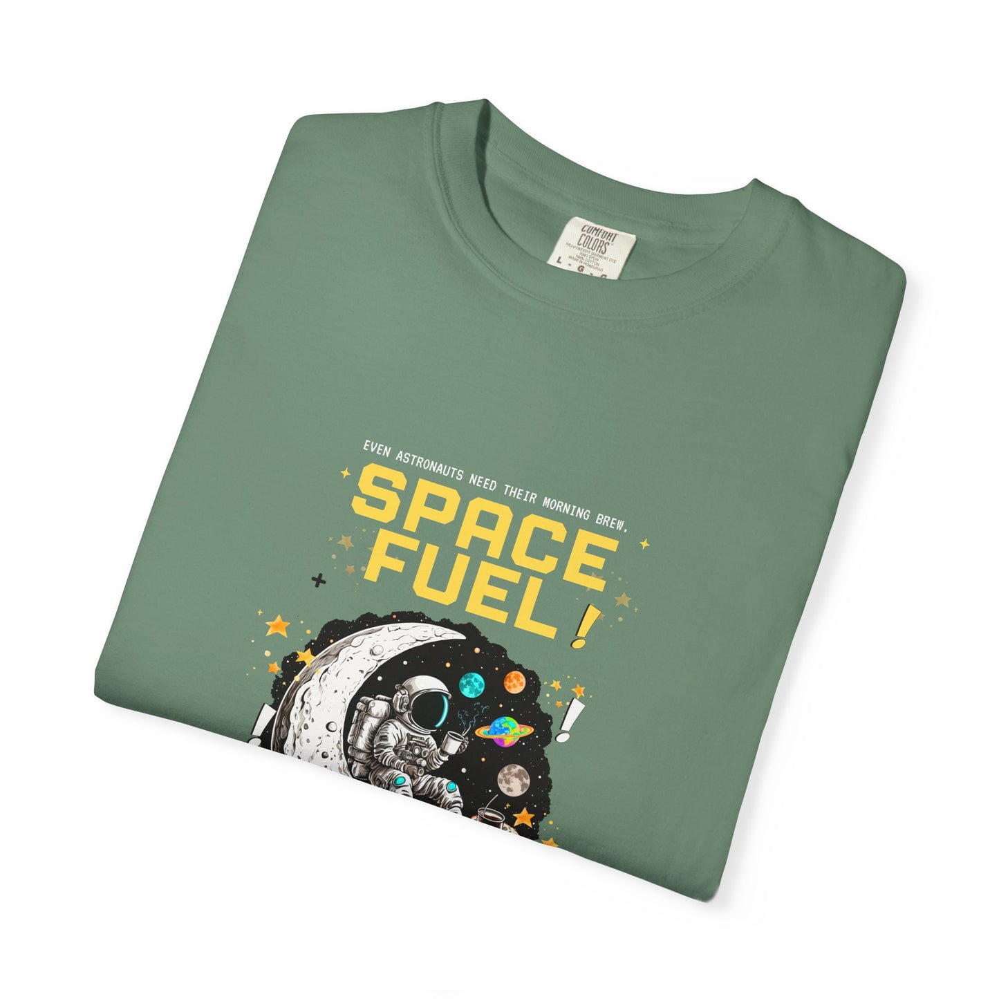 Space Fuel Unisex Garment-Dyed T-shirt