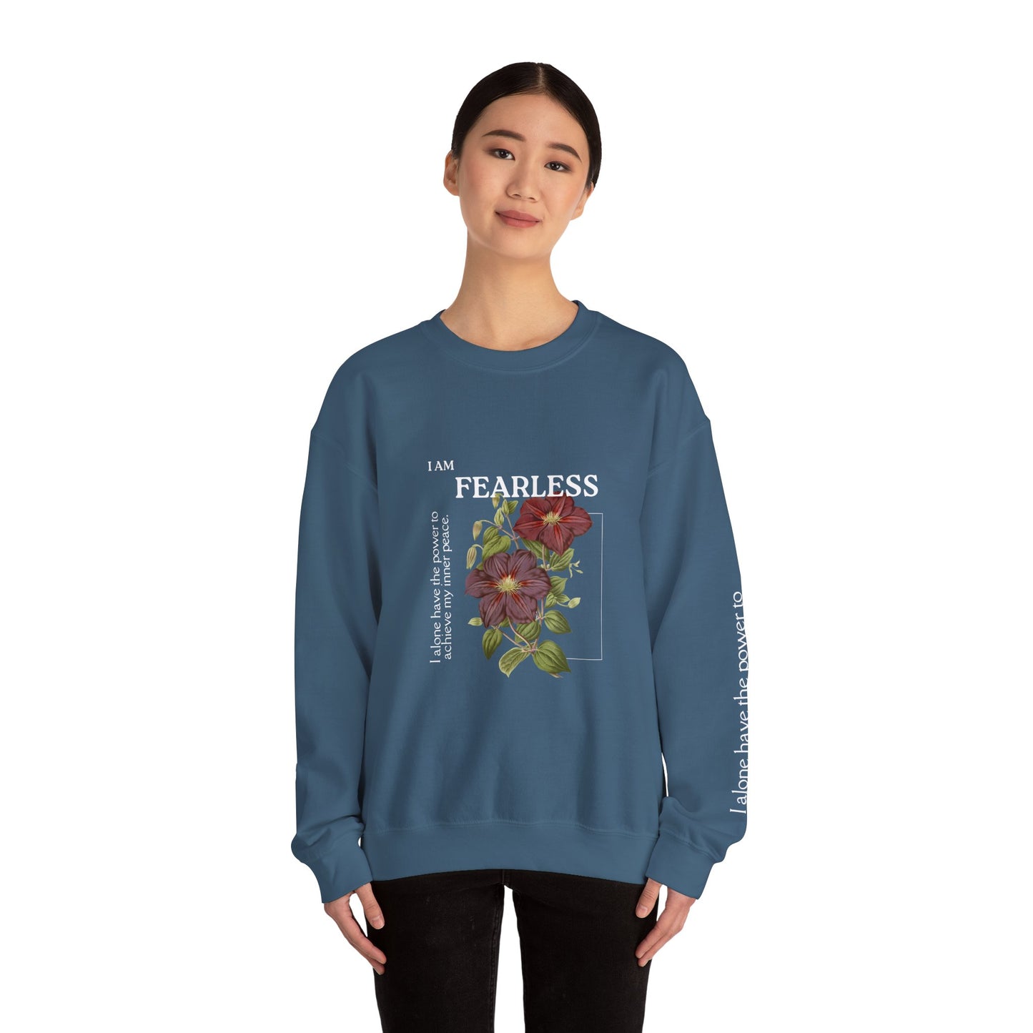 I Am Fearless Women's Heavy Blend™ Crewneck Sweatshirt