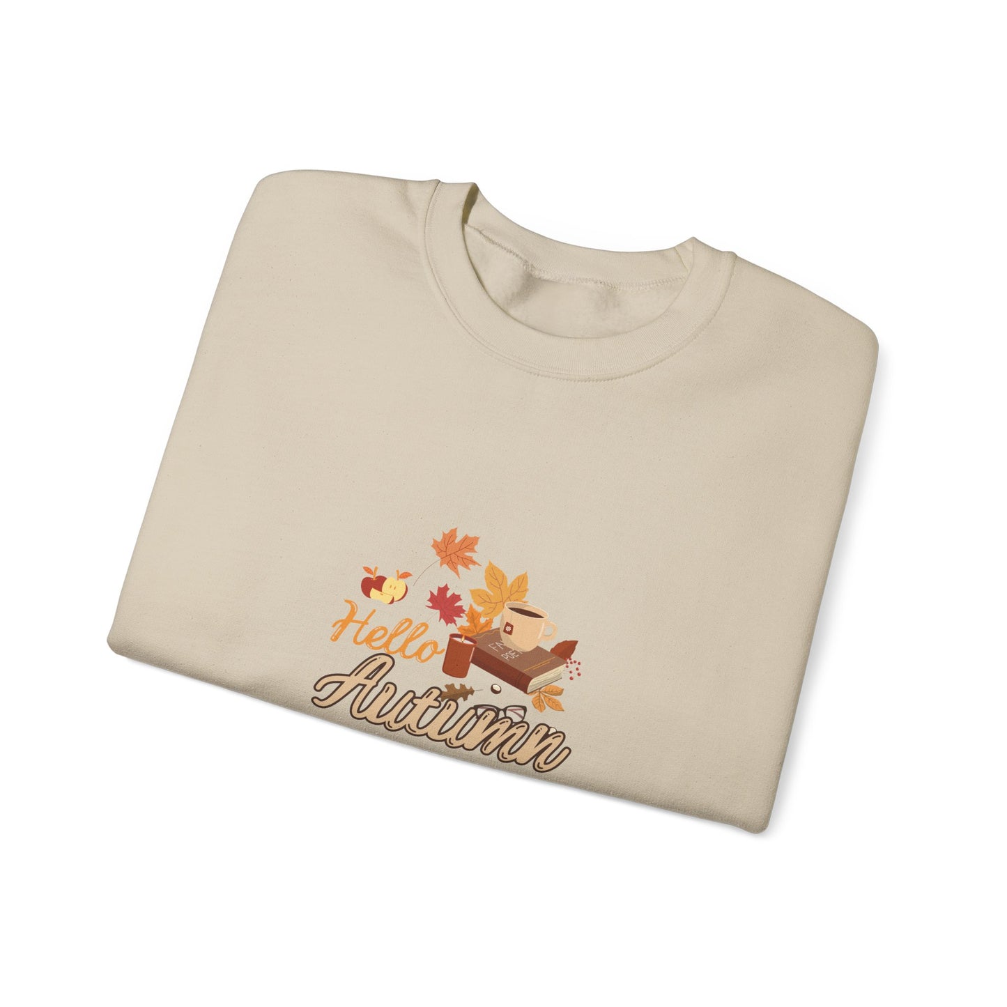 Hello Autumn Season Of Colour Unisex Heavy Blend™ Crewneck Sweatshirt