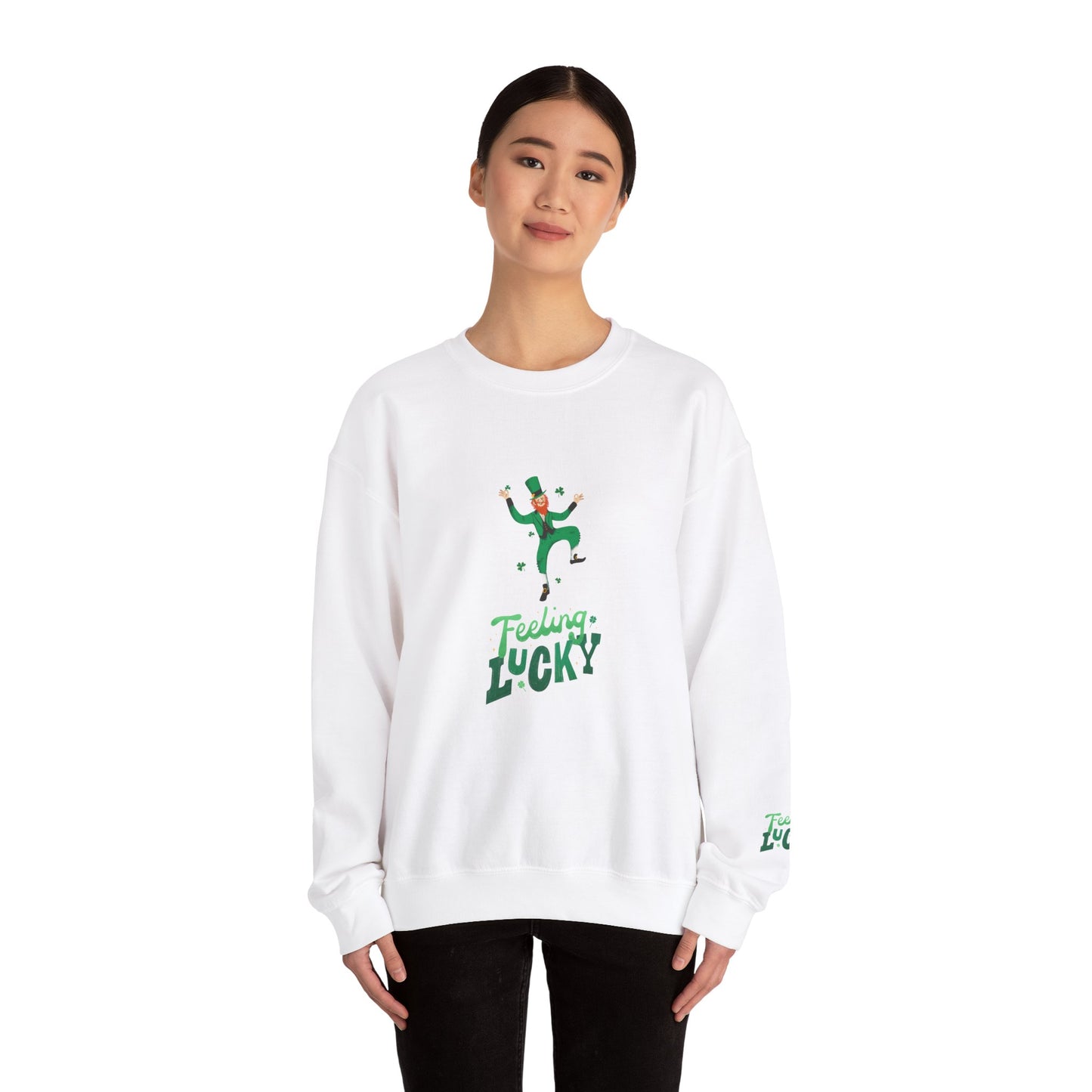 Feeling Lucky Unisex Heavy Blend™ Crewneck Sweatshirt