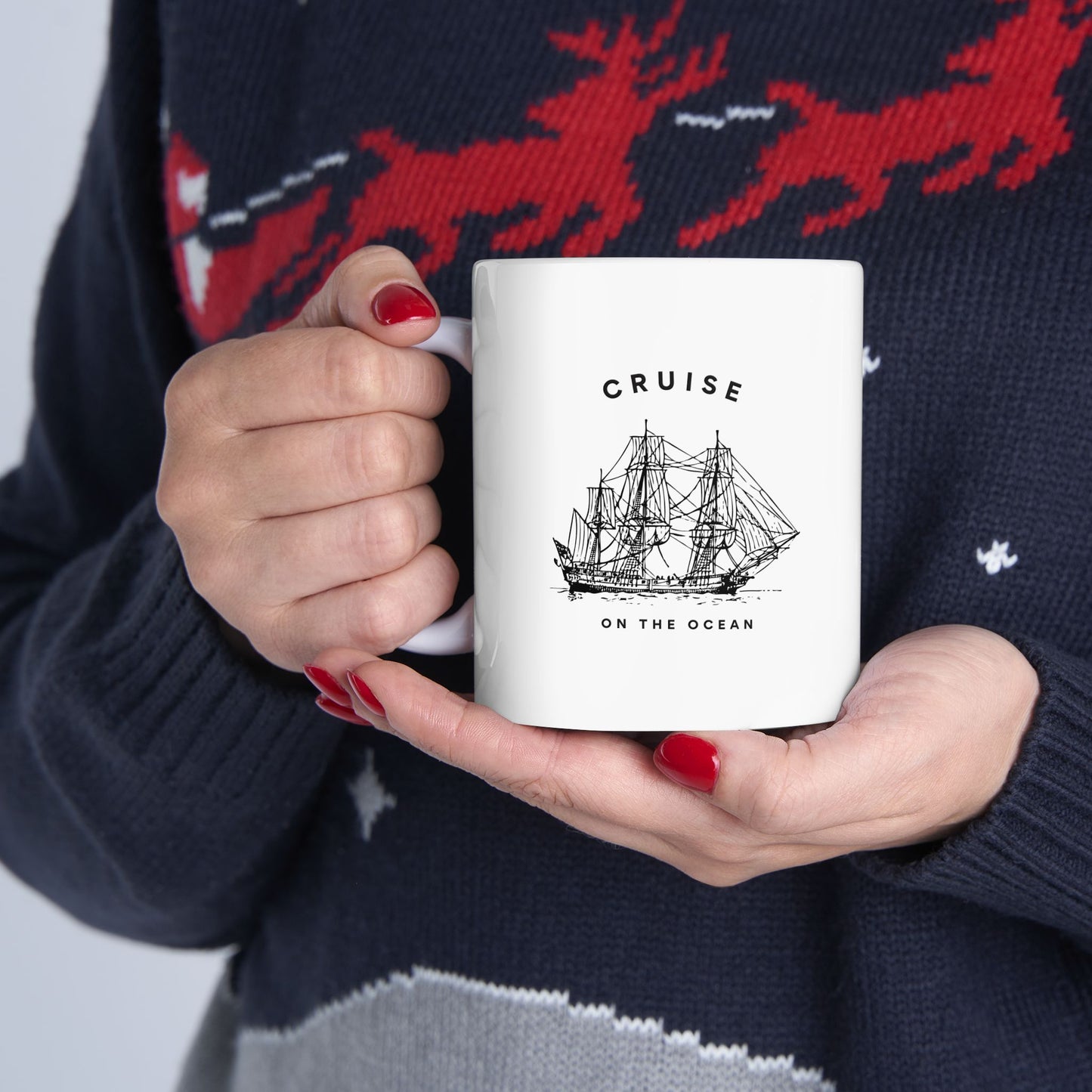 Cruise Ceramic Mug, (11oz, 15oz)