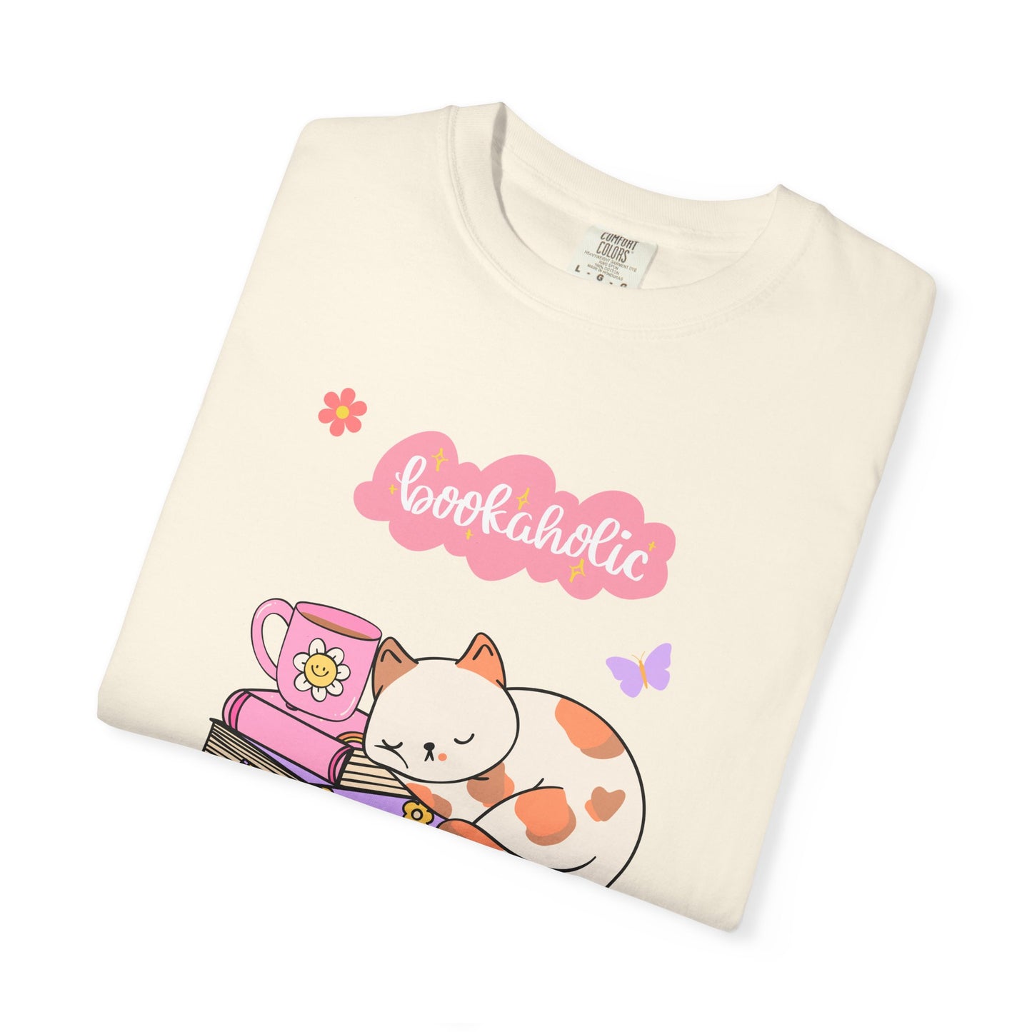 Bookaholic Unisex Garment-Dyed T-shirt