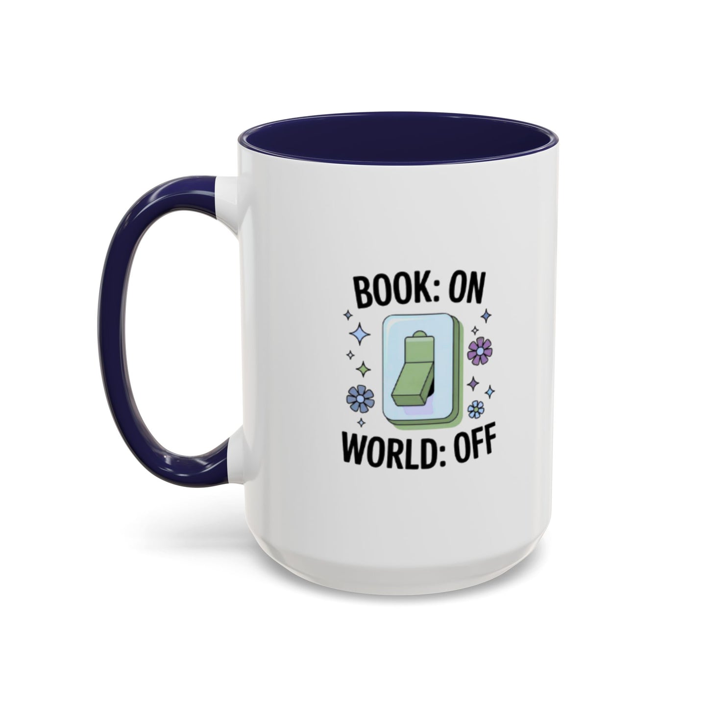 Book On World Off Accent Coffee Mug (11, 15oz)