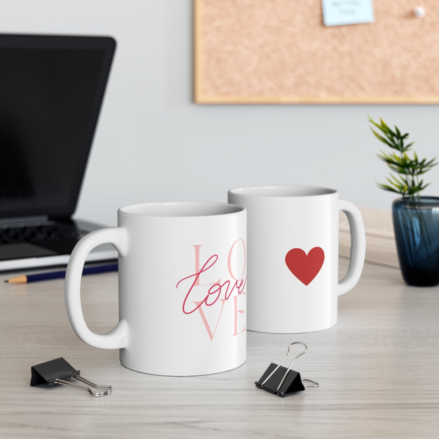 Valentine's Day Love Ceramic Coffee Mug, 11oz