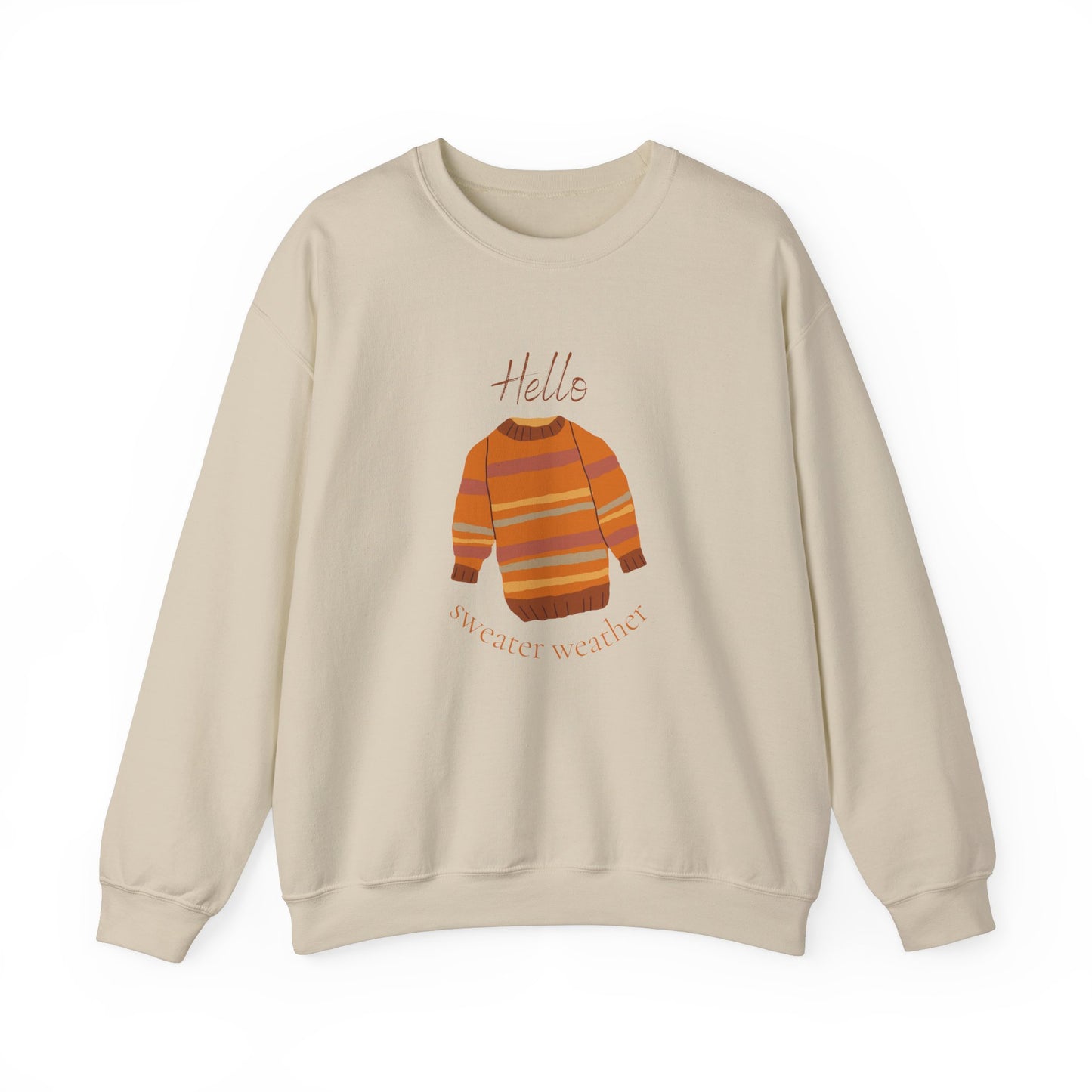 Hello Sweater Weather Unisex Heavy Blend™ Crewneck Sweatshirt
