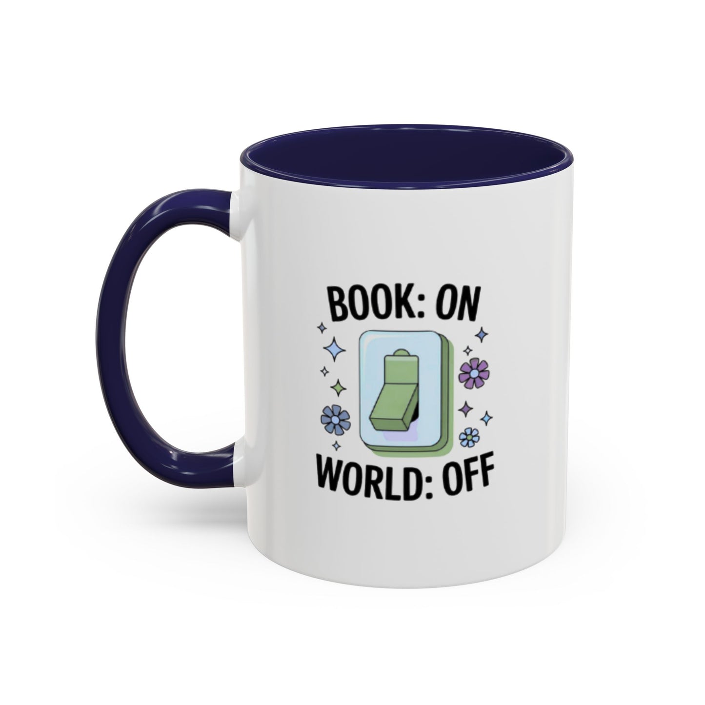 Book On World Off Accent Coffee Mug (11, 15oz)