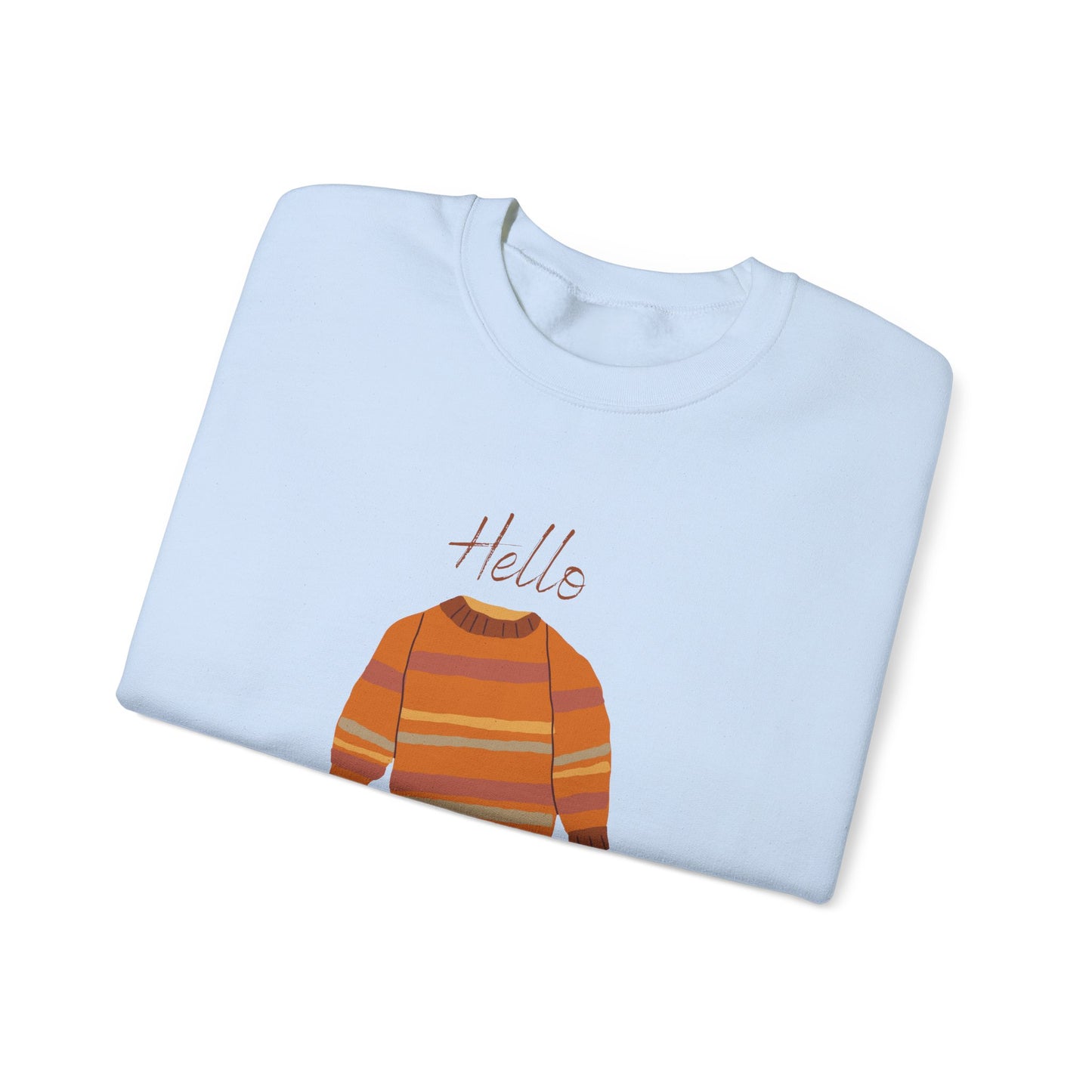 Hello Sweater Weather Unisex Heavy Blend™ Crewneck Sweatshirt