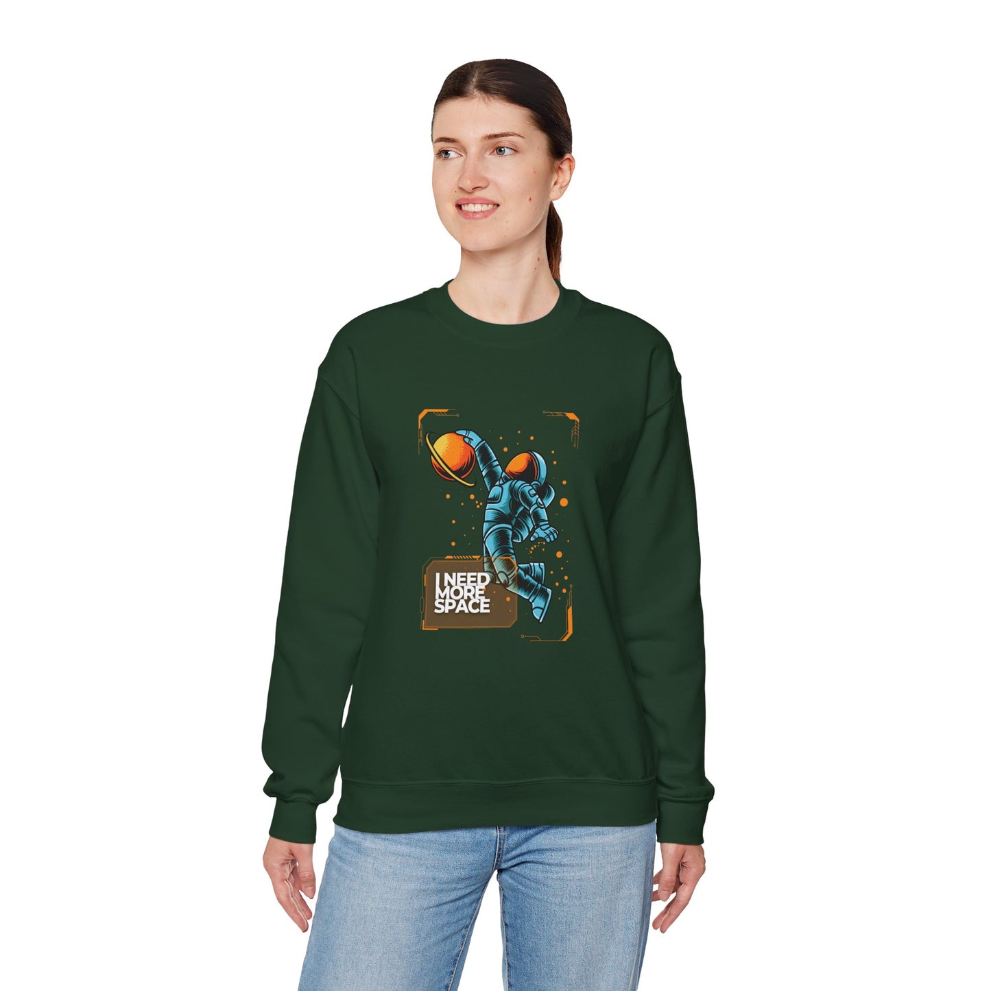 I Need More Space Unisex Heavy Blend™ Crewneck Sweatshirt