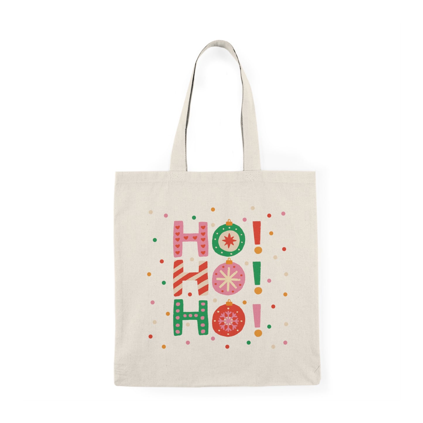 Ho! Ho! Ho! Natural Tote Bag