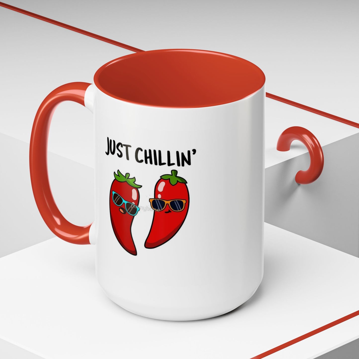 Just Chilln' Accent Coffee Mug (11, 15oz)
