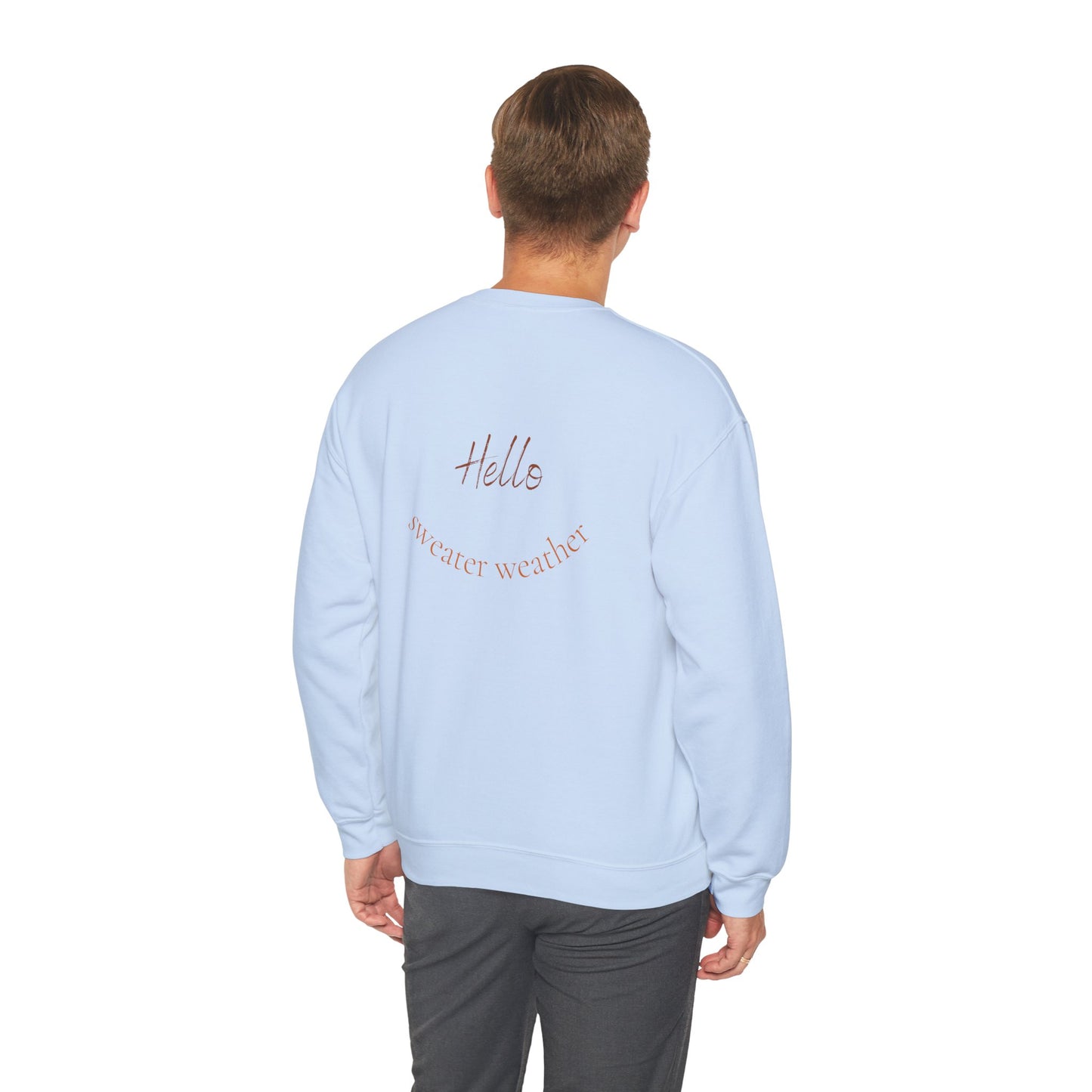 Hello Sweater Weather Unisex Heavy Blend™ Crewneck Sweatshirt