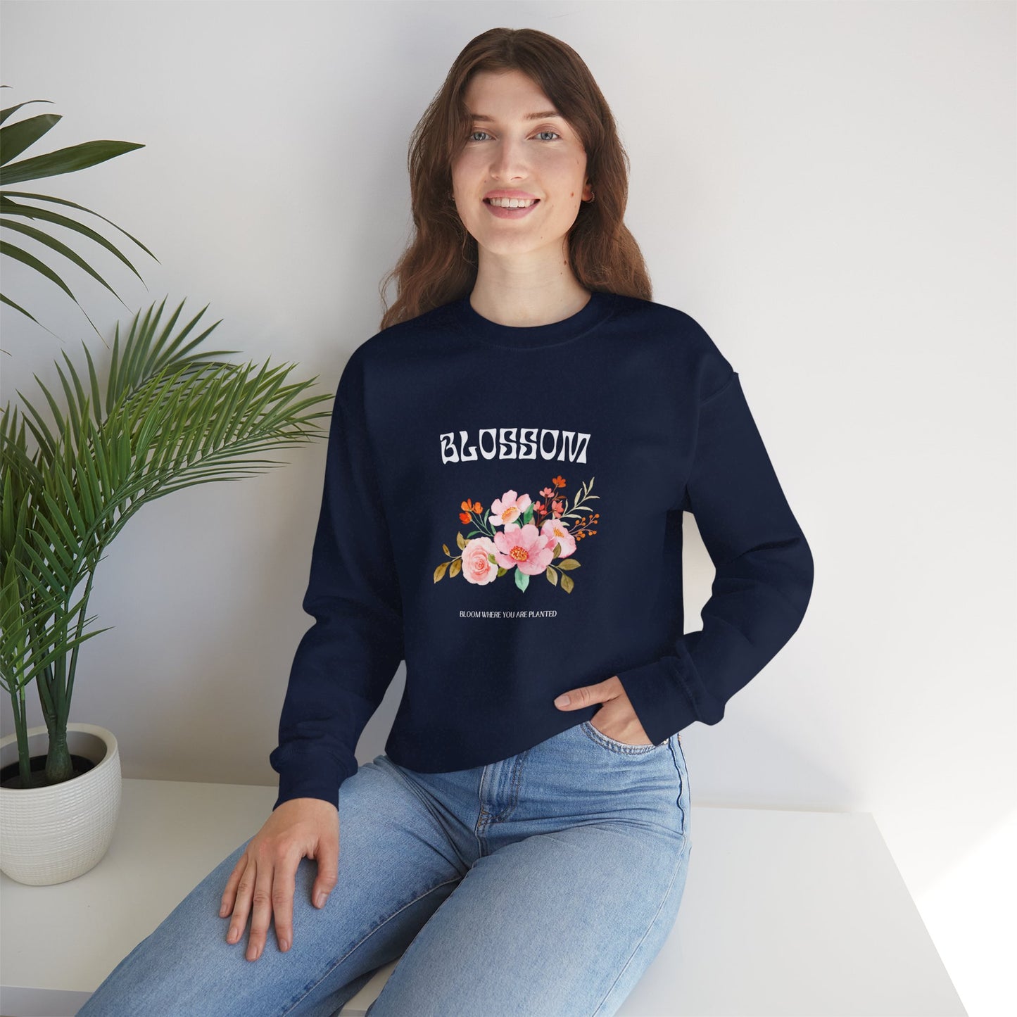 Blossom  Women's Heavy Blend™ Crewneck Sweatshirt