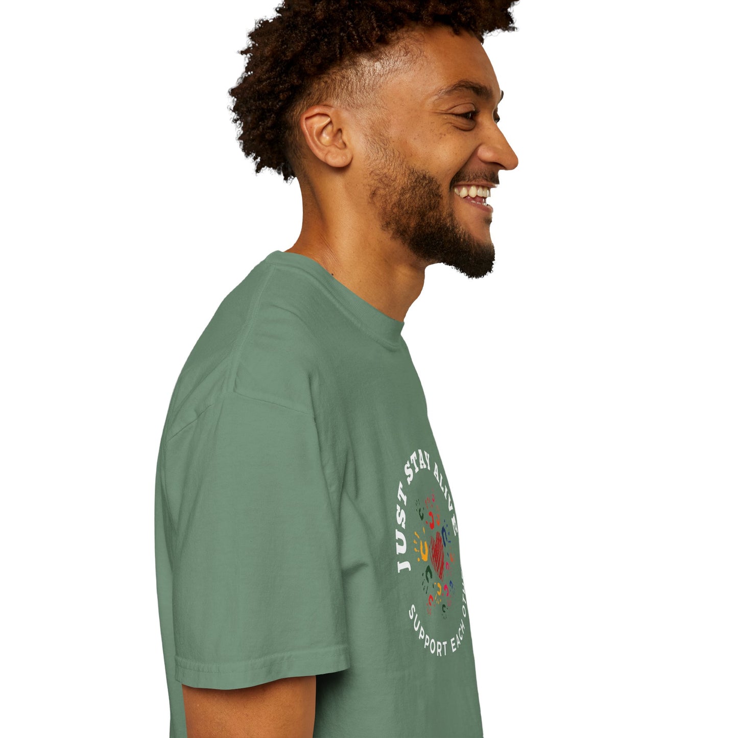 Just Stay Alive Unisex Garment-Dyed T-shirt