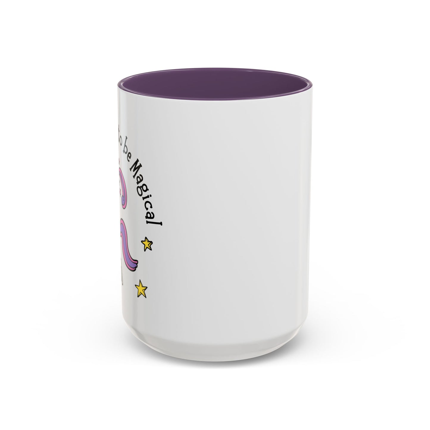 Born To Be Magical Accent Coffee Mug (11, 15oz)
