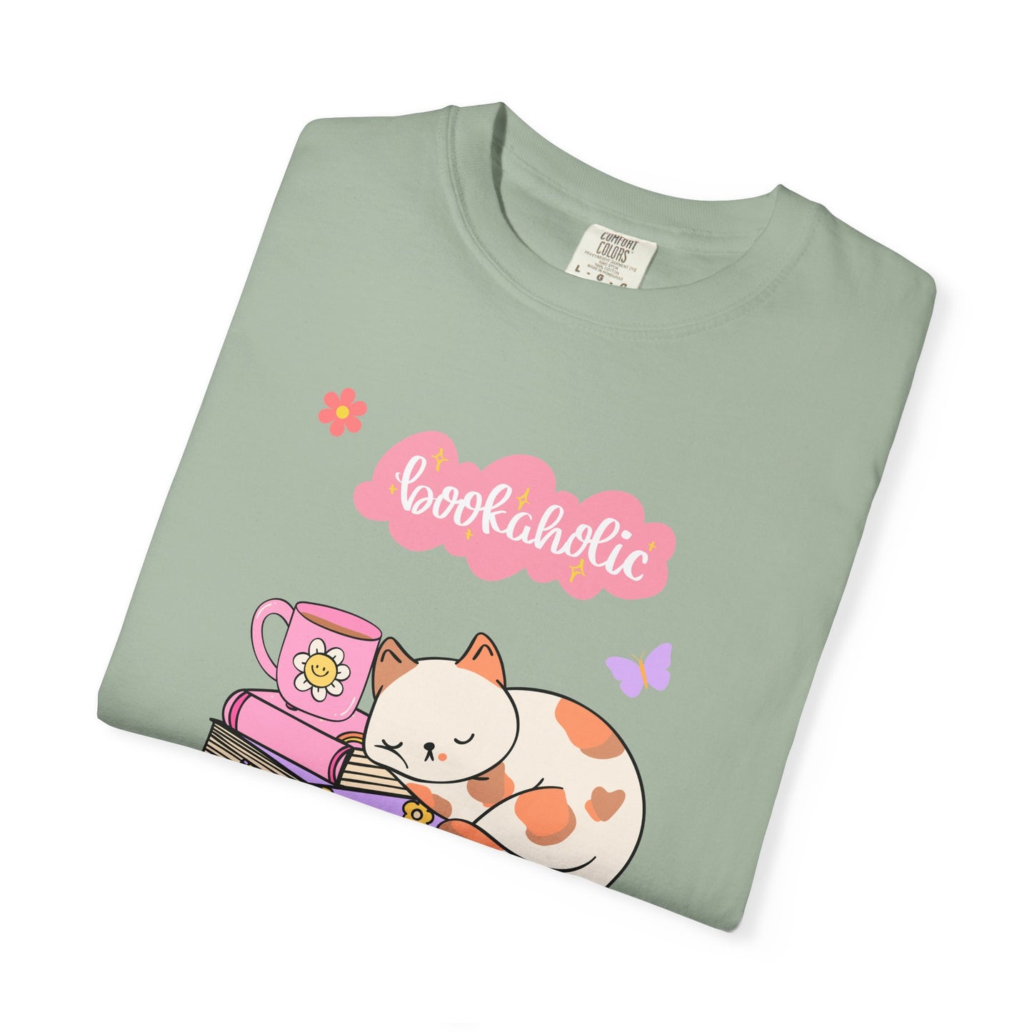 Bookaholic Unisex Garment-Dyed T-shirt