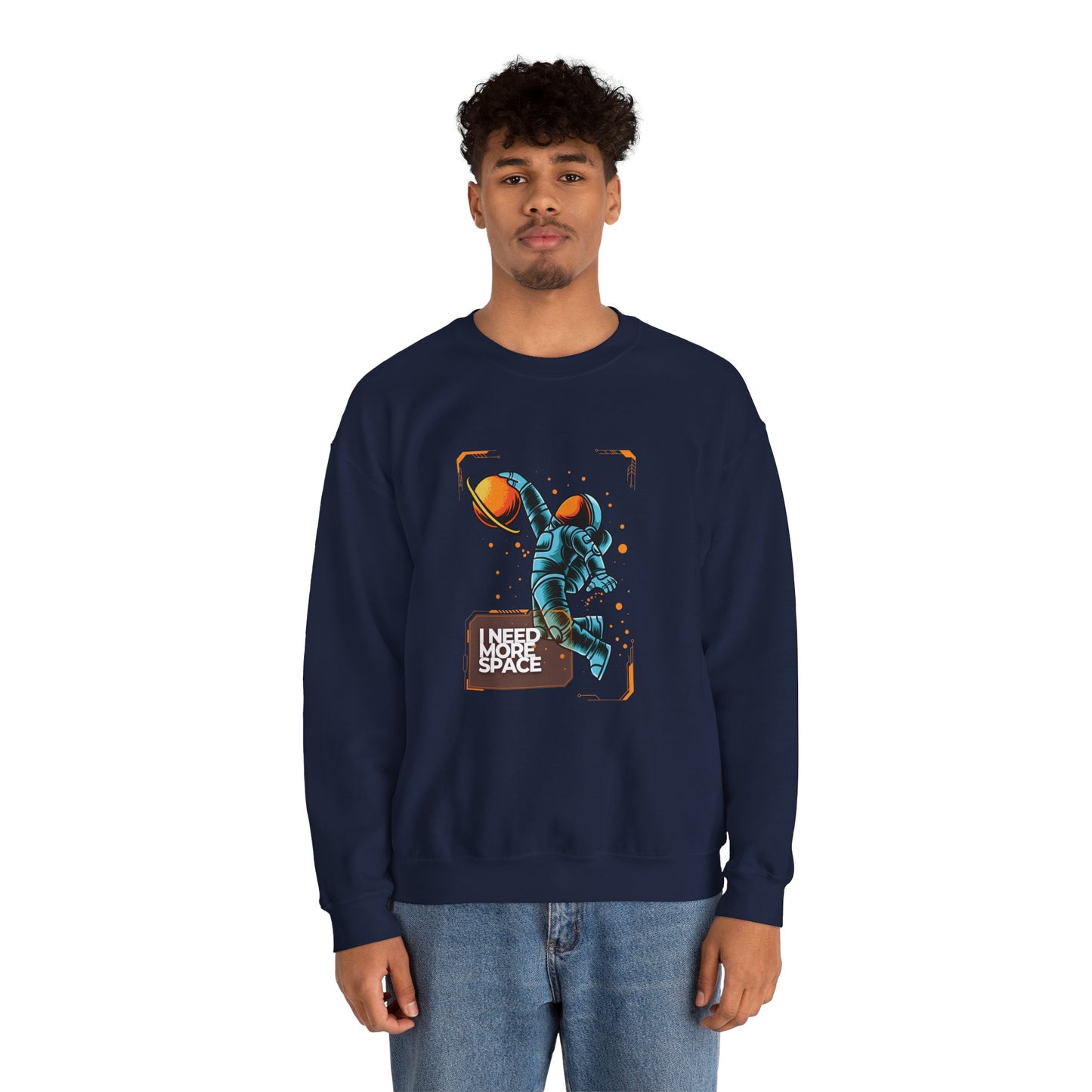 I Need More Space Unisex Heavy Blend™ Crewneck Sweatshirt