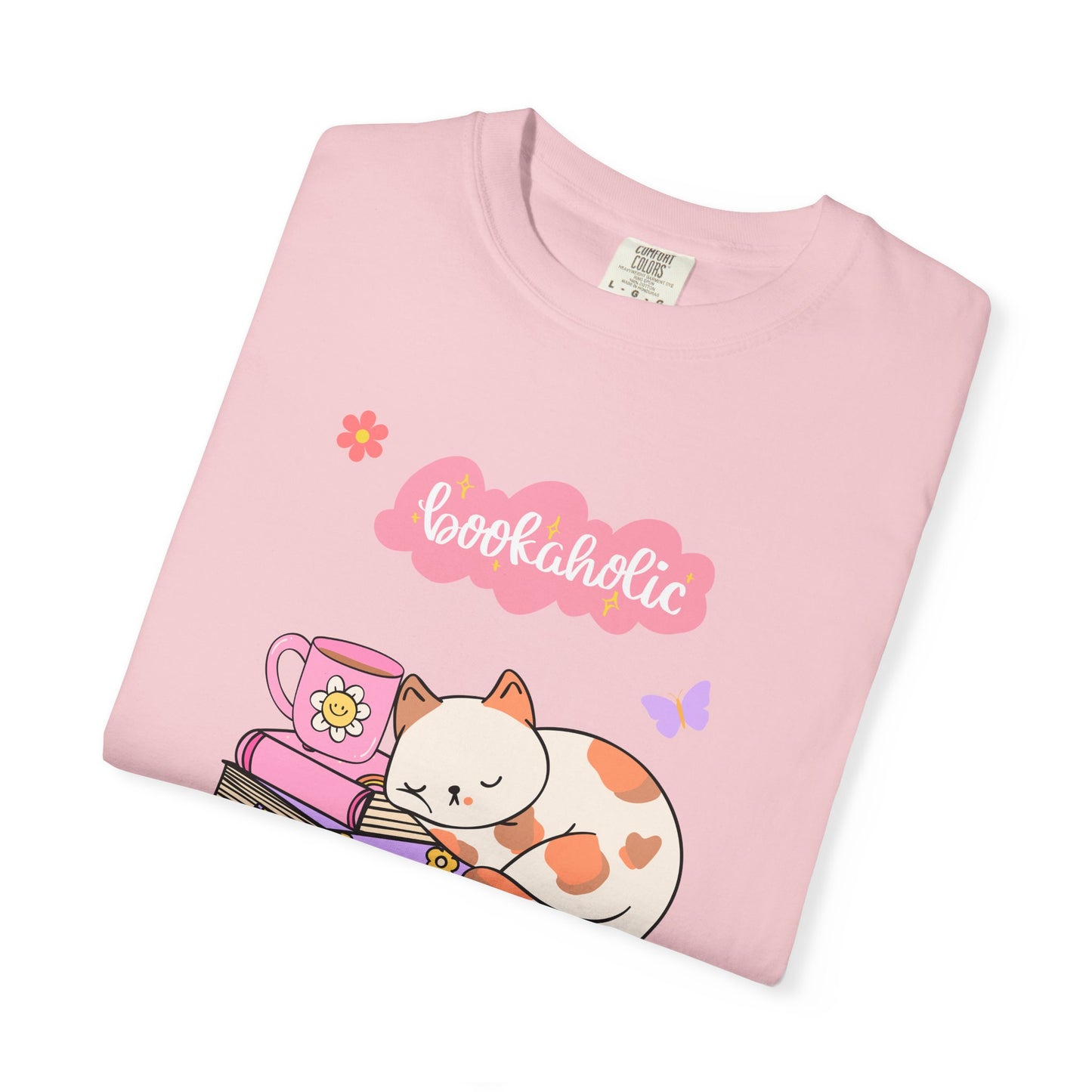 Bookaholic Unisex Garment-Dyed T-shirt