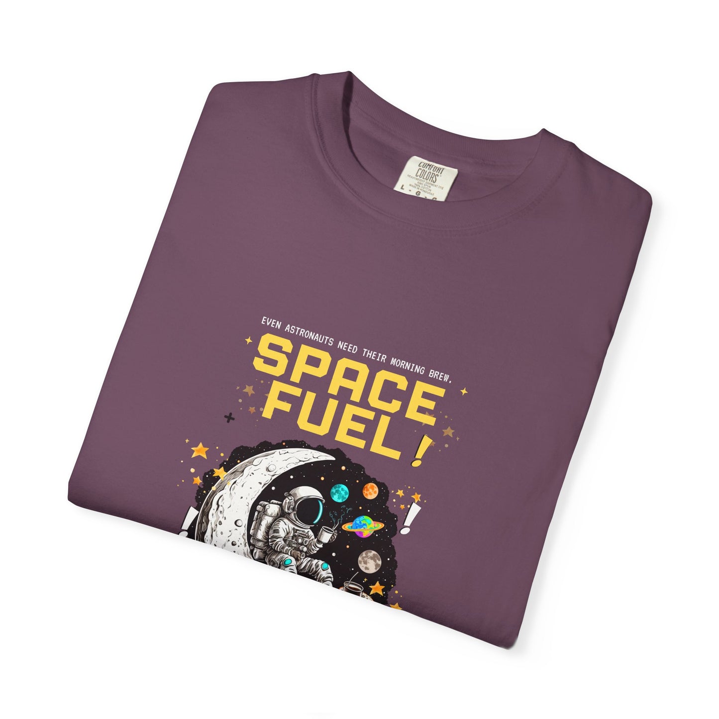 Space Fuel Unisex Garment-Dyed T-shirt