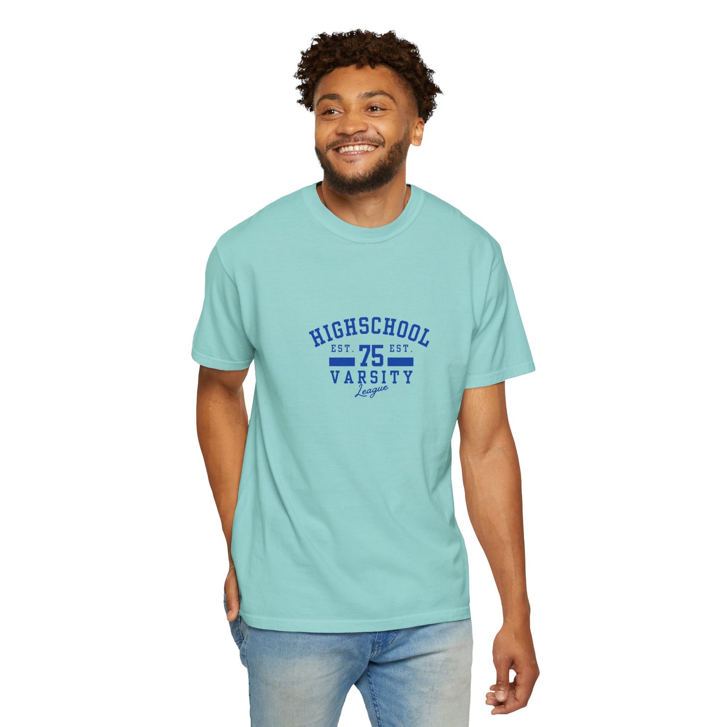 High School Varsity League Unisex Garment-Dyed T-shirt
