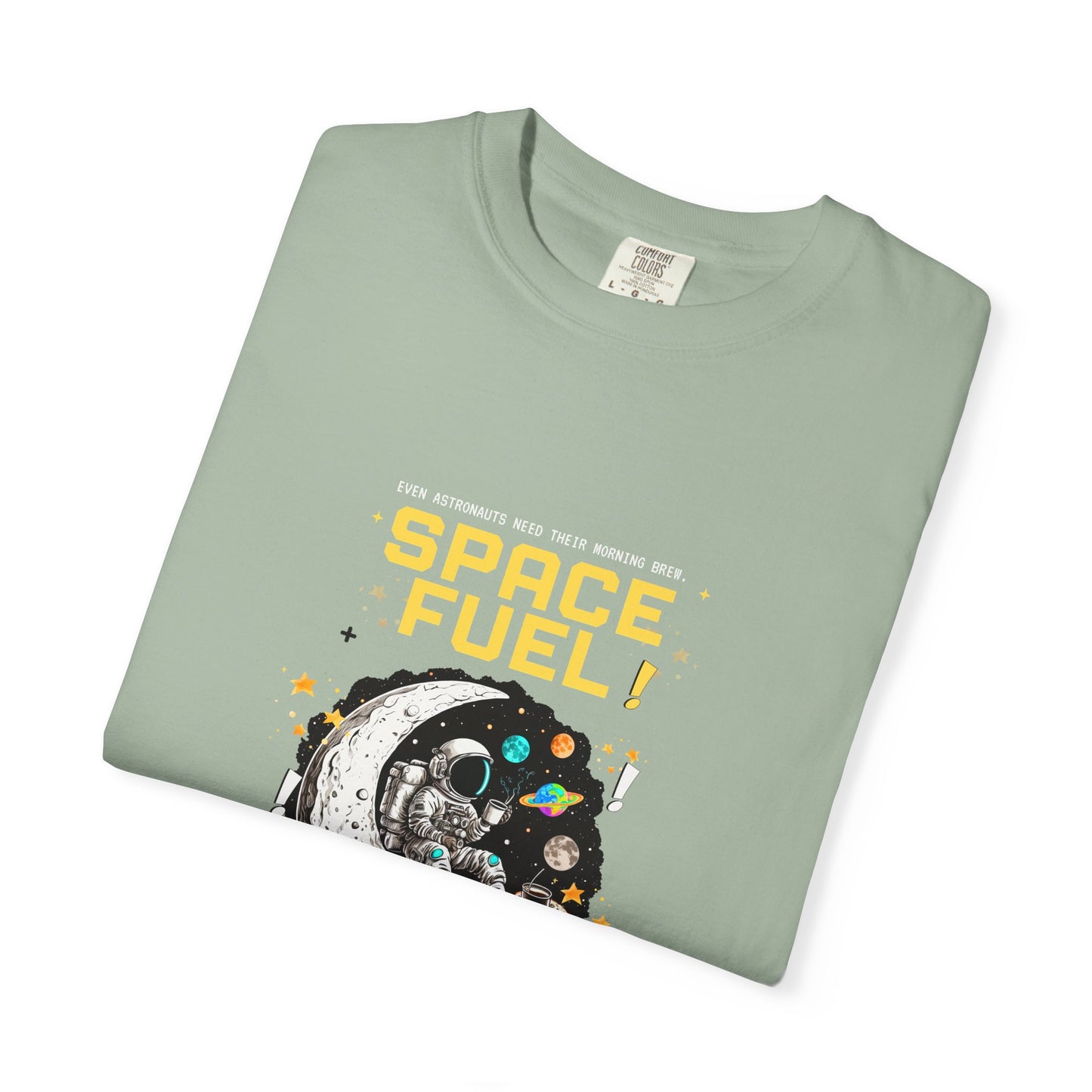 Space Fuel Unisex Garment-Dyed T-shirt
