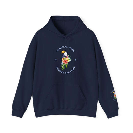 Tropical Vibes Women's Heavy Blend™ Hooded Sweatshirt