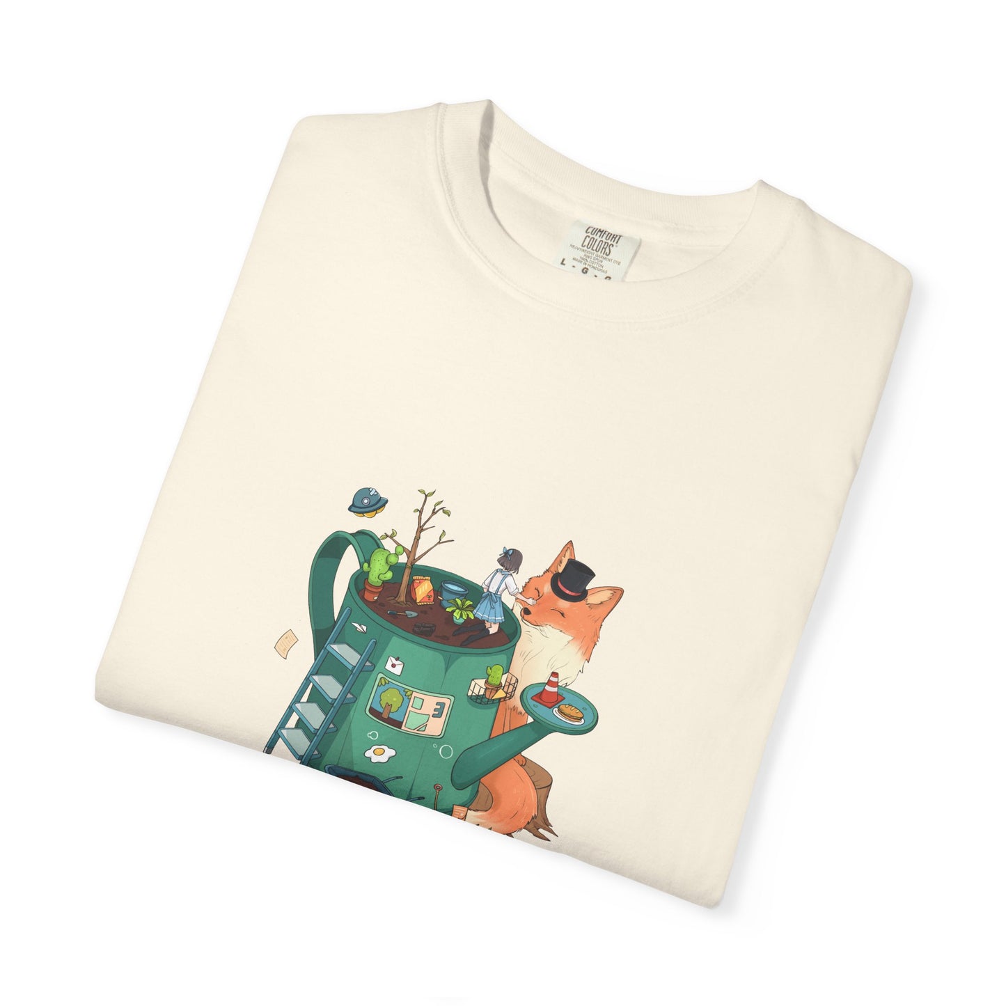 Morning Leaf Unisex Garment-Dyed T-shirt