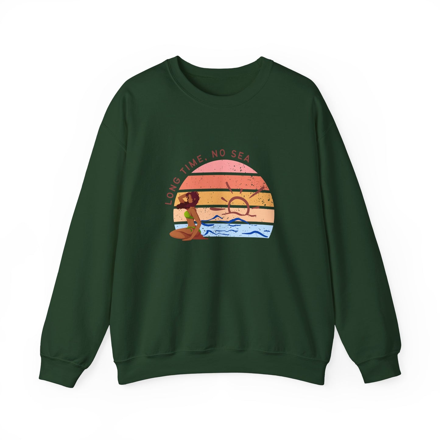 Long Time, No See  Women's Heavy Blend™ Crewneck Sweatshirt