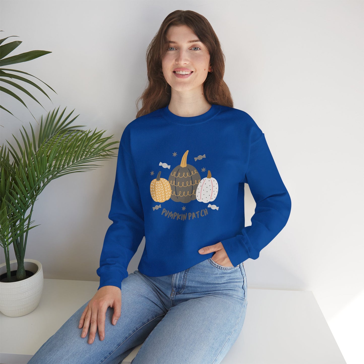 Pumpkin Patch Unisex Heavy Blend™ Crewneck Sweatshirt